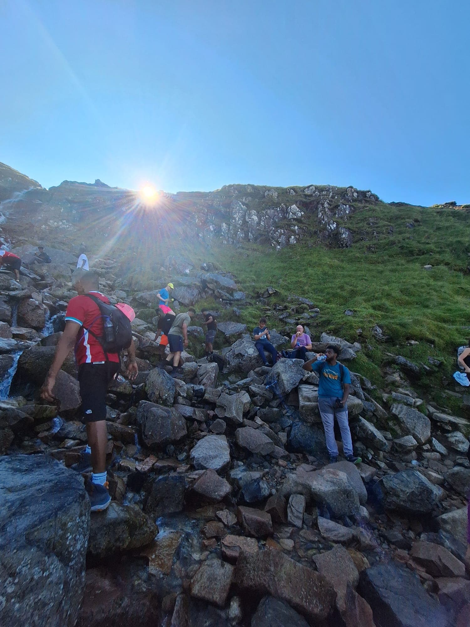 Ben Nevis Weekend, photo from the day