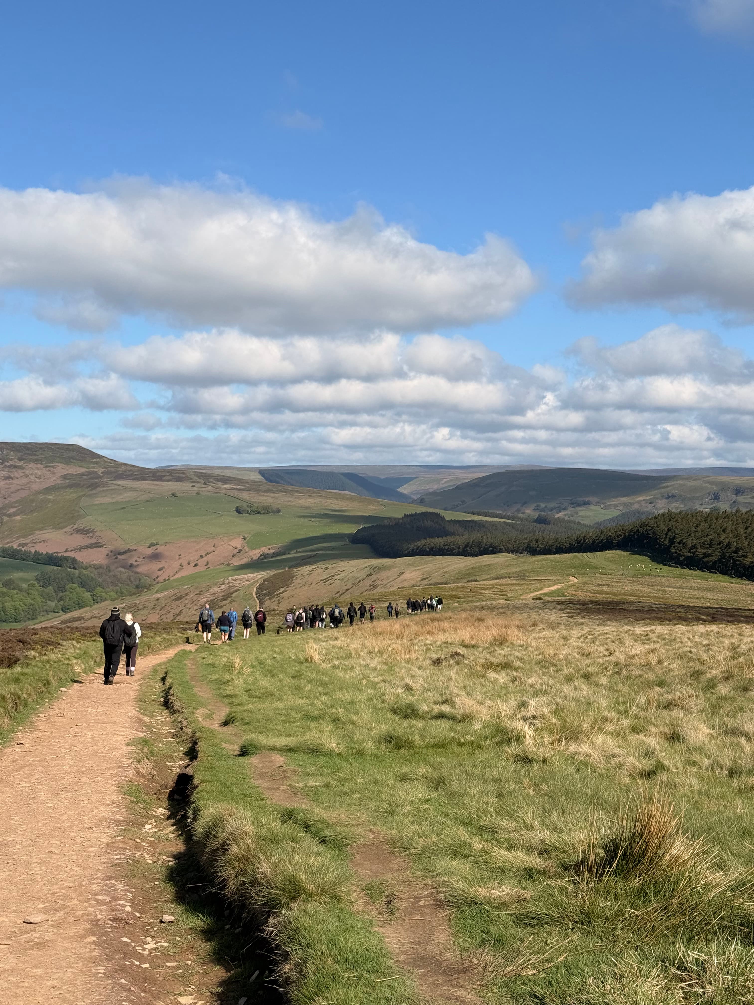 A moment from a Hike2Heal walk