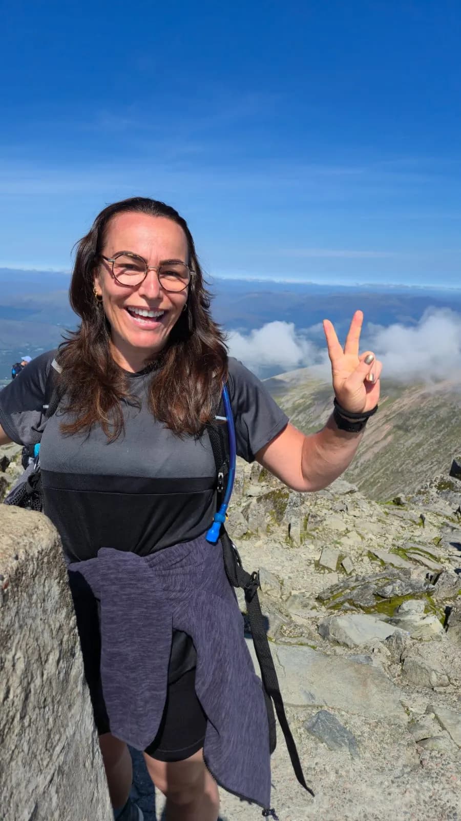 Hike2Heal on Ben Nevis, 2025 — a moment from the climb