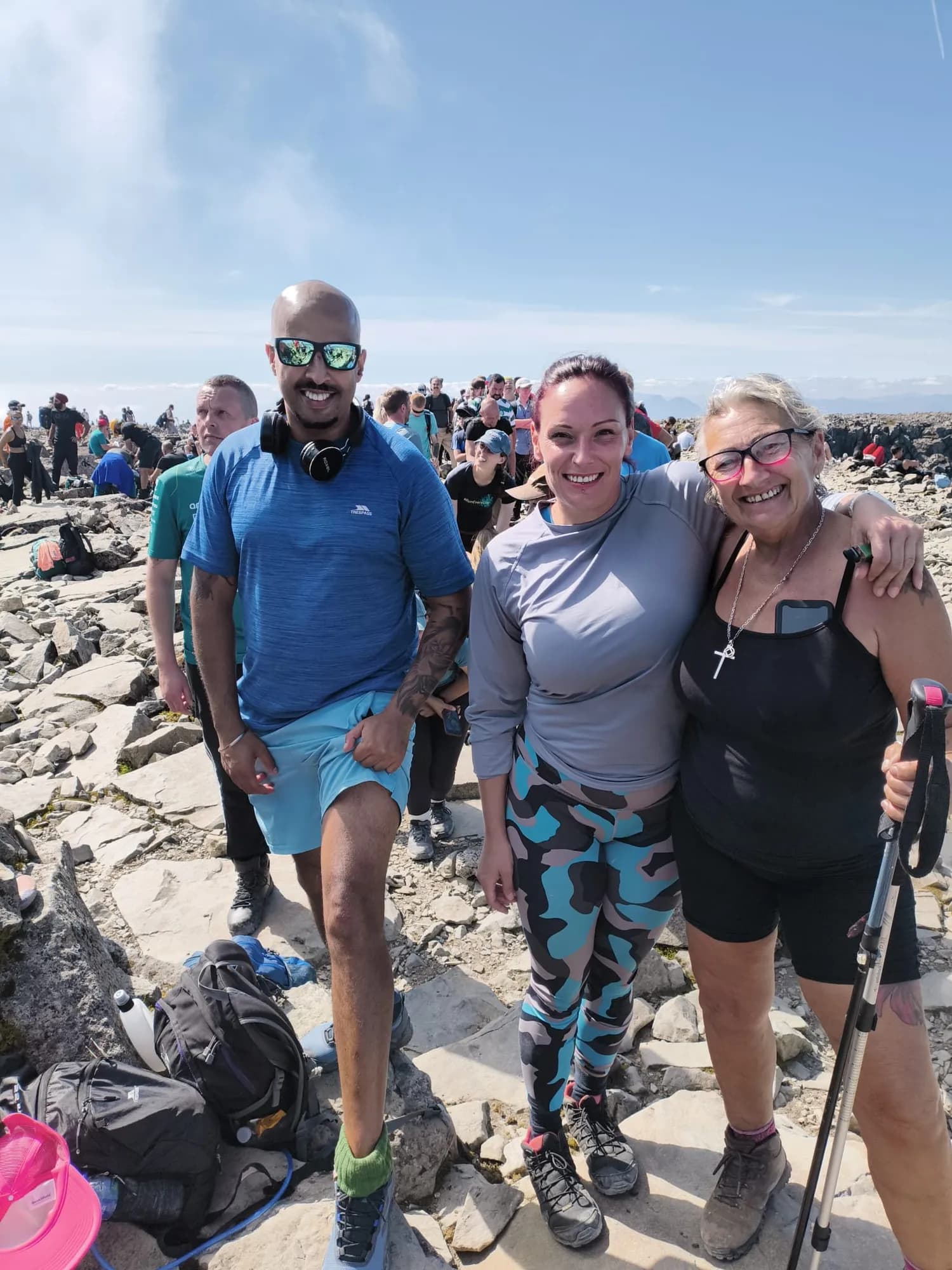 Hike2Heal on Ben Nevis, 2025 — a moment from the climb