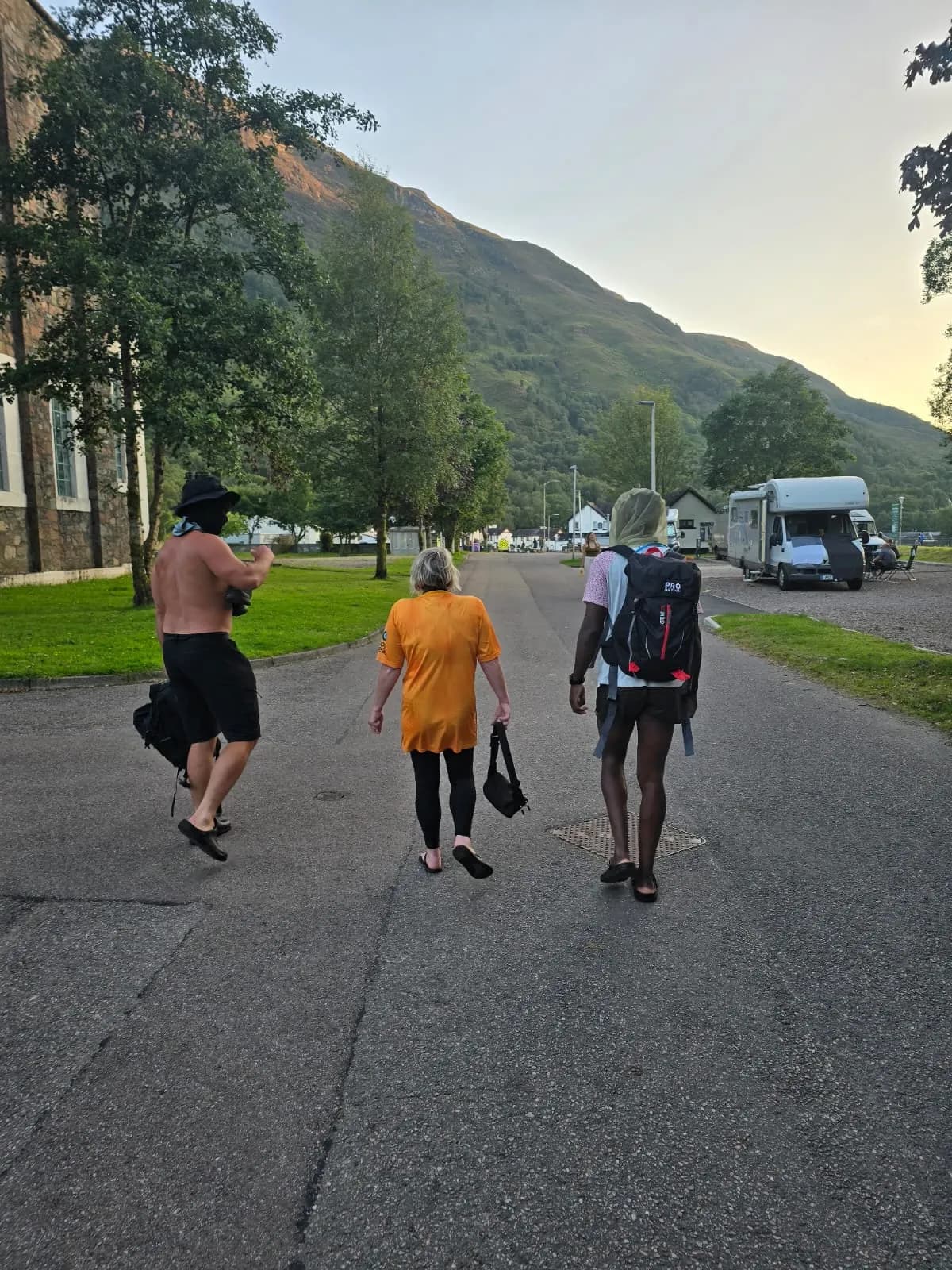 Hike2Heal on Ben Nevis, 2025 — a moment from the climb