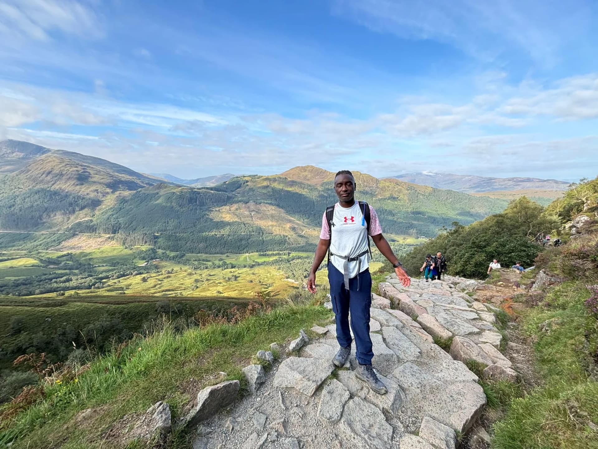 Hike2Heal on Ben Nevis, 2025 — a moment from the climb