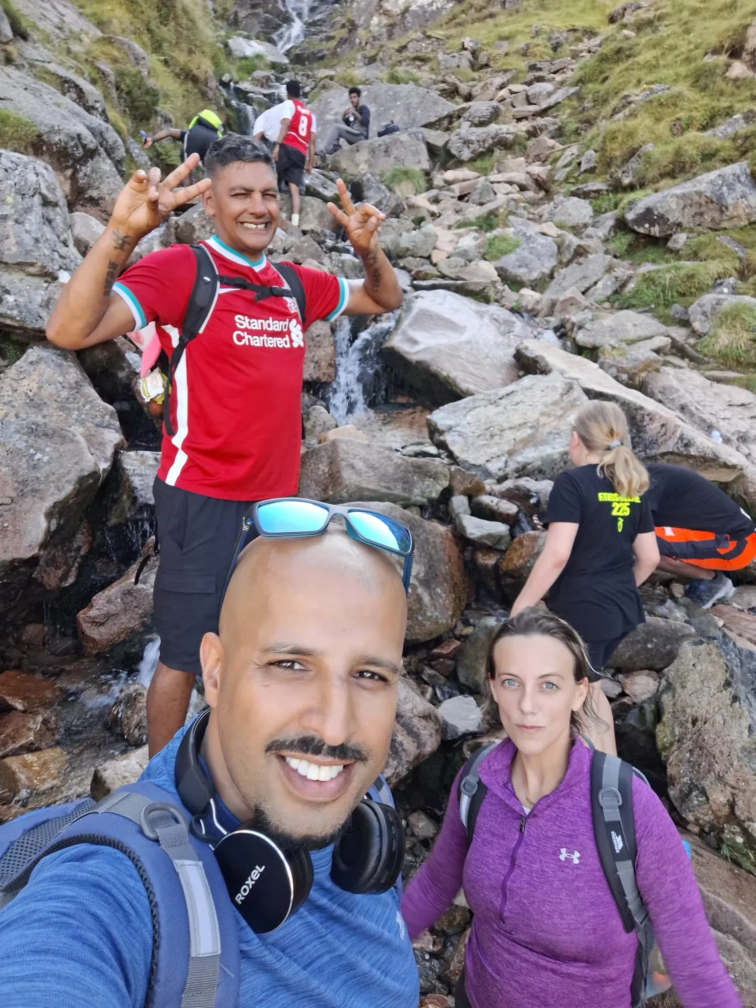 Hike2Heal on Ben Nevis, 2025 — a moment from the climb