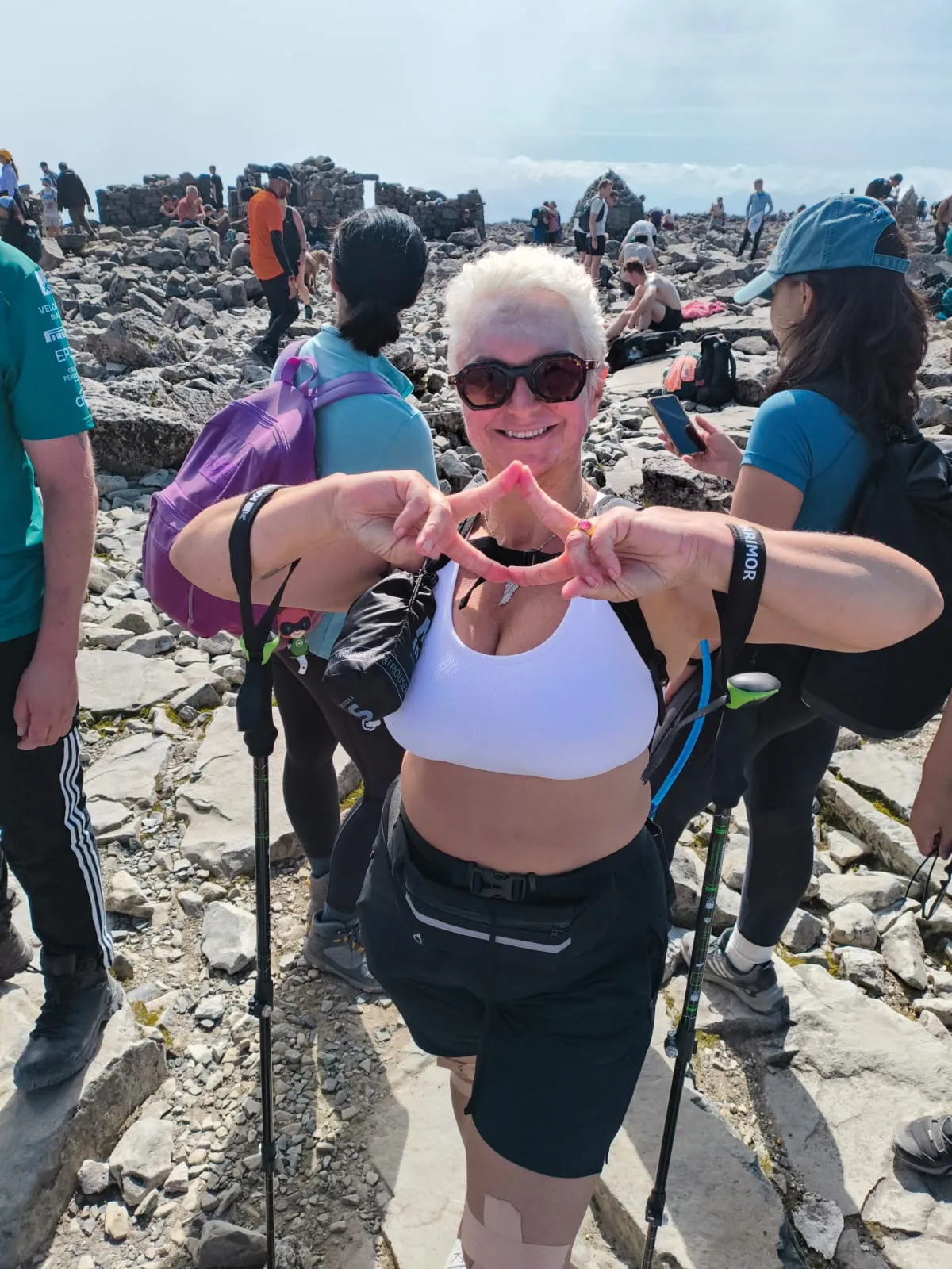 Hike2Heal on Ben Nevis, 2025 — a moment from the climb
