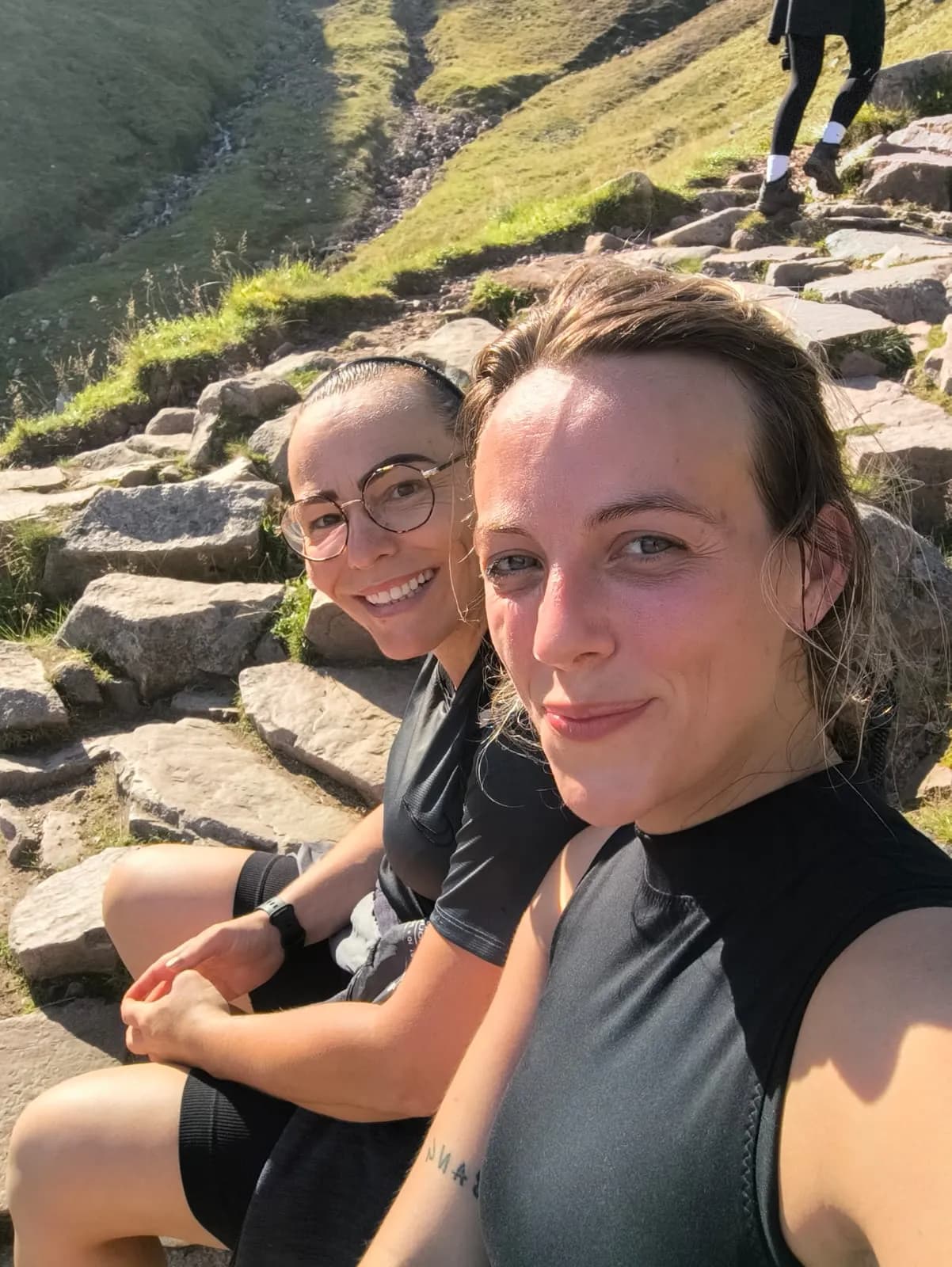 Hike2Heal on Ben Nevis, 2025 — a moment from the climb