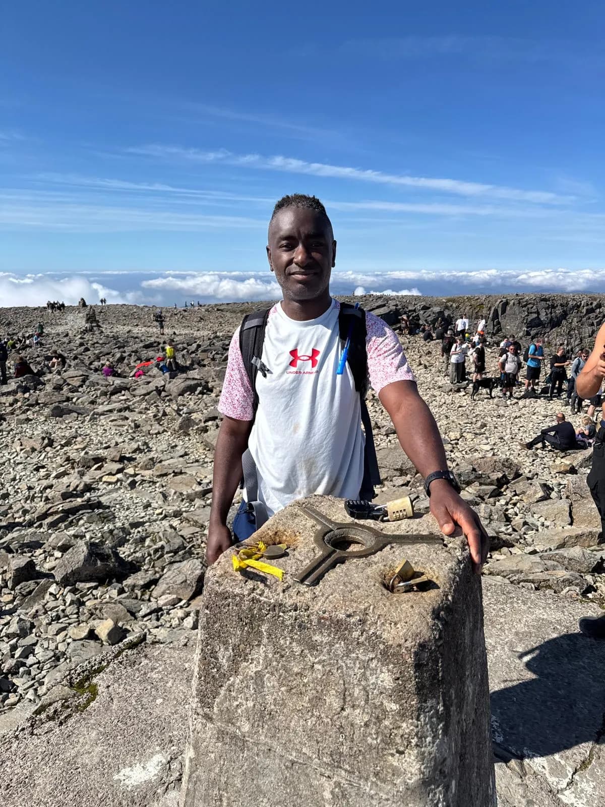 Hike2Heal on Ben Nevis, 2025 — a moment from the climb