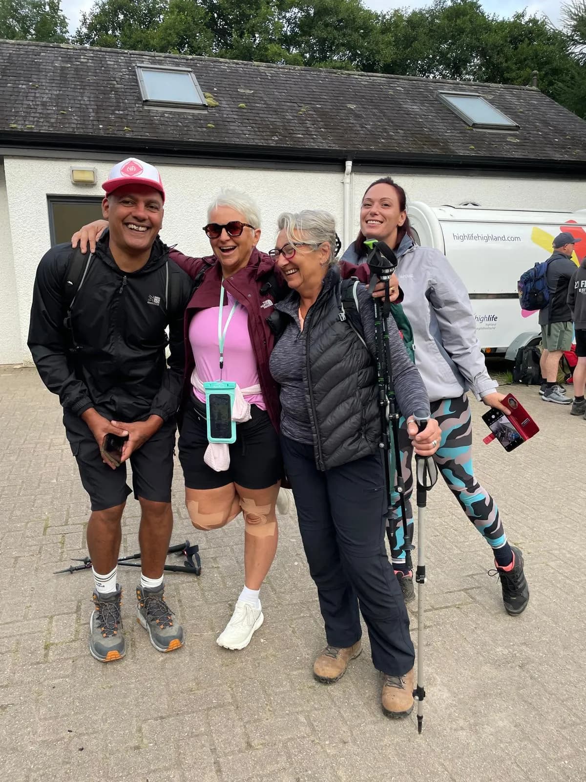 Hike2Heal on Ben Nevis, 2025 — a moment from the climb