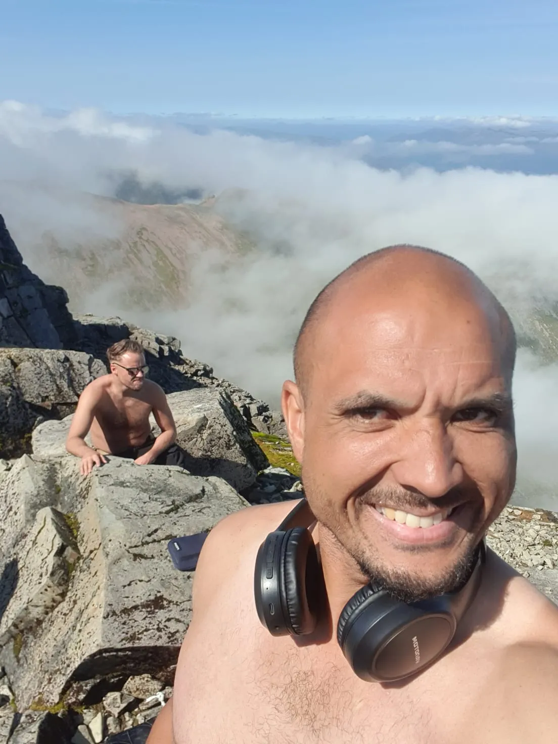 Hike2Heal on Ben Nevis, 2025 — a moment from the climb