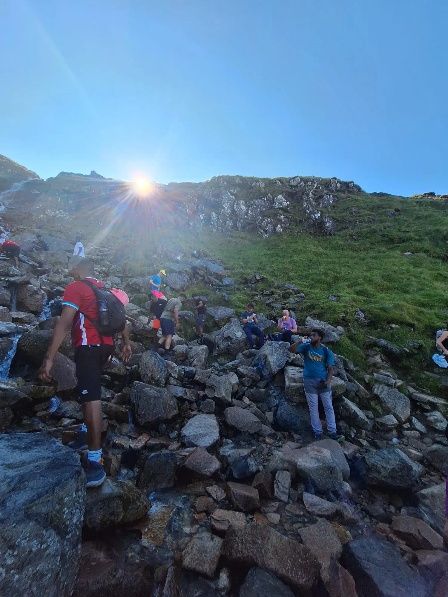 Hike2Heal on Ben Nevis, 2025 — a moment from the climb