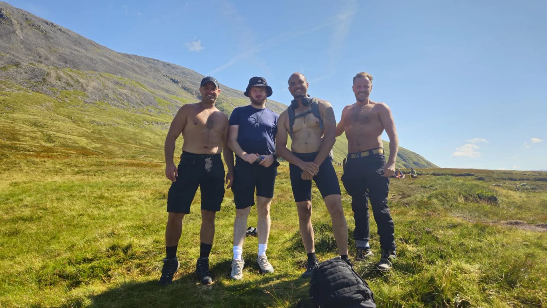 Hike2Heal on Ben Nevis, 2025 — a moment from the climb