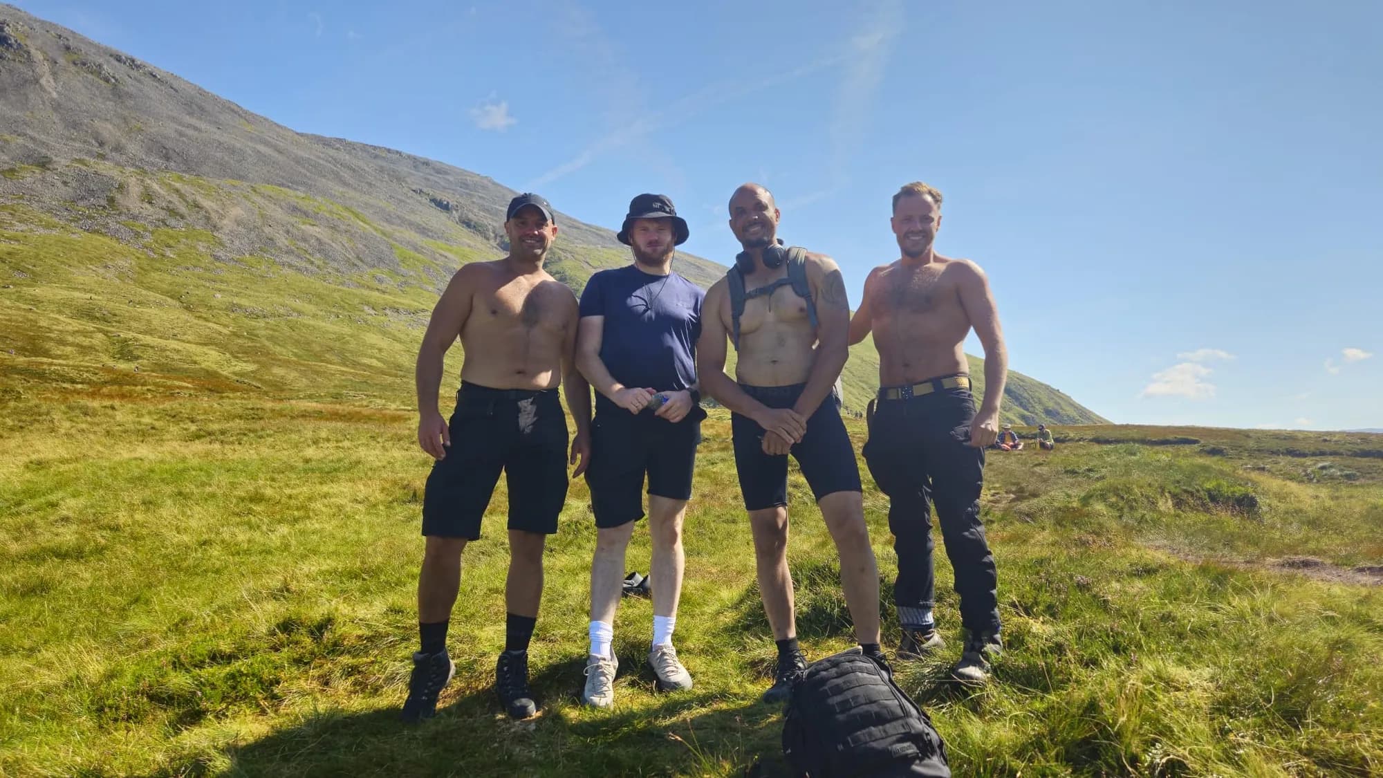 Hike2Heal on Ben Nevis, 2025 — a moment from the climb