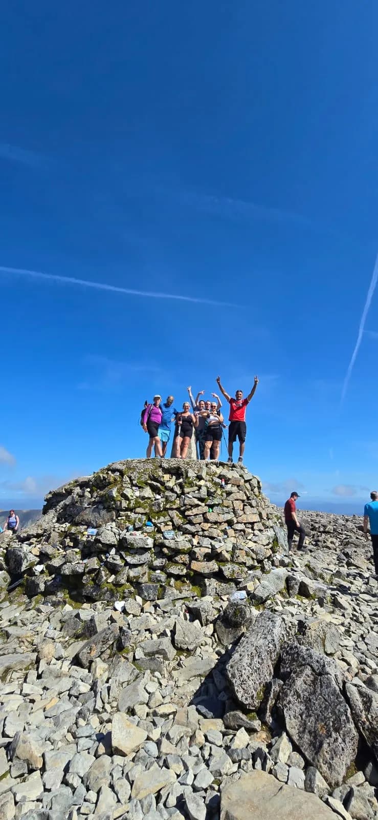Hike2Heal on Ben Nevis, 2025 — a moment from the climb