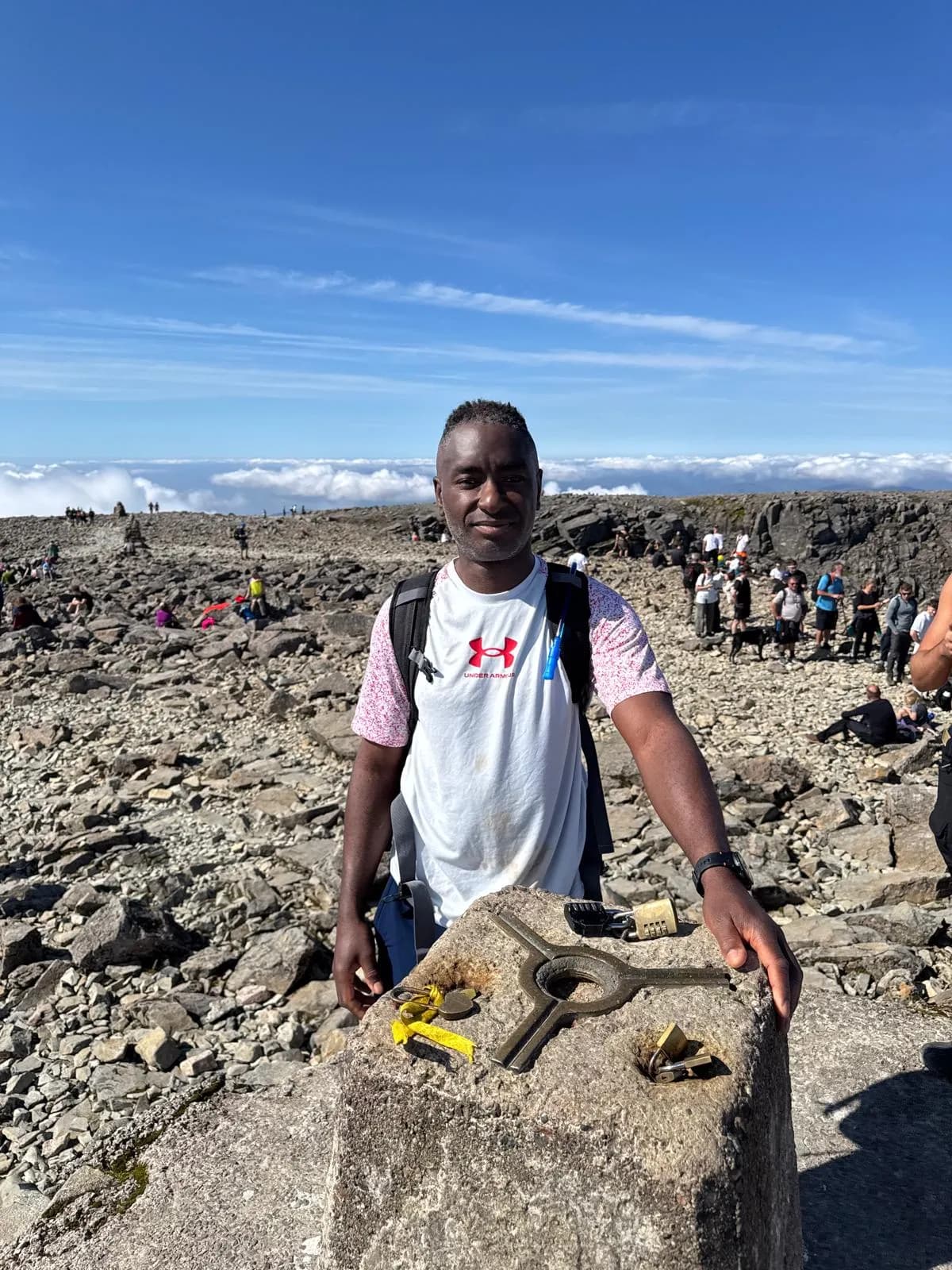 Hike2Heal on Ben Nevis, 2025 — a moment from the climb