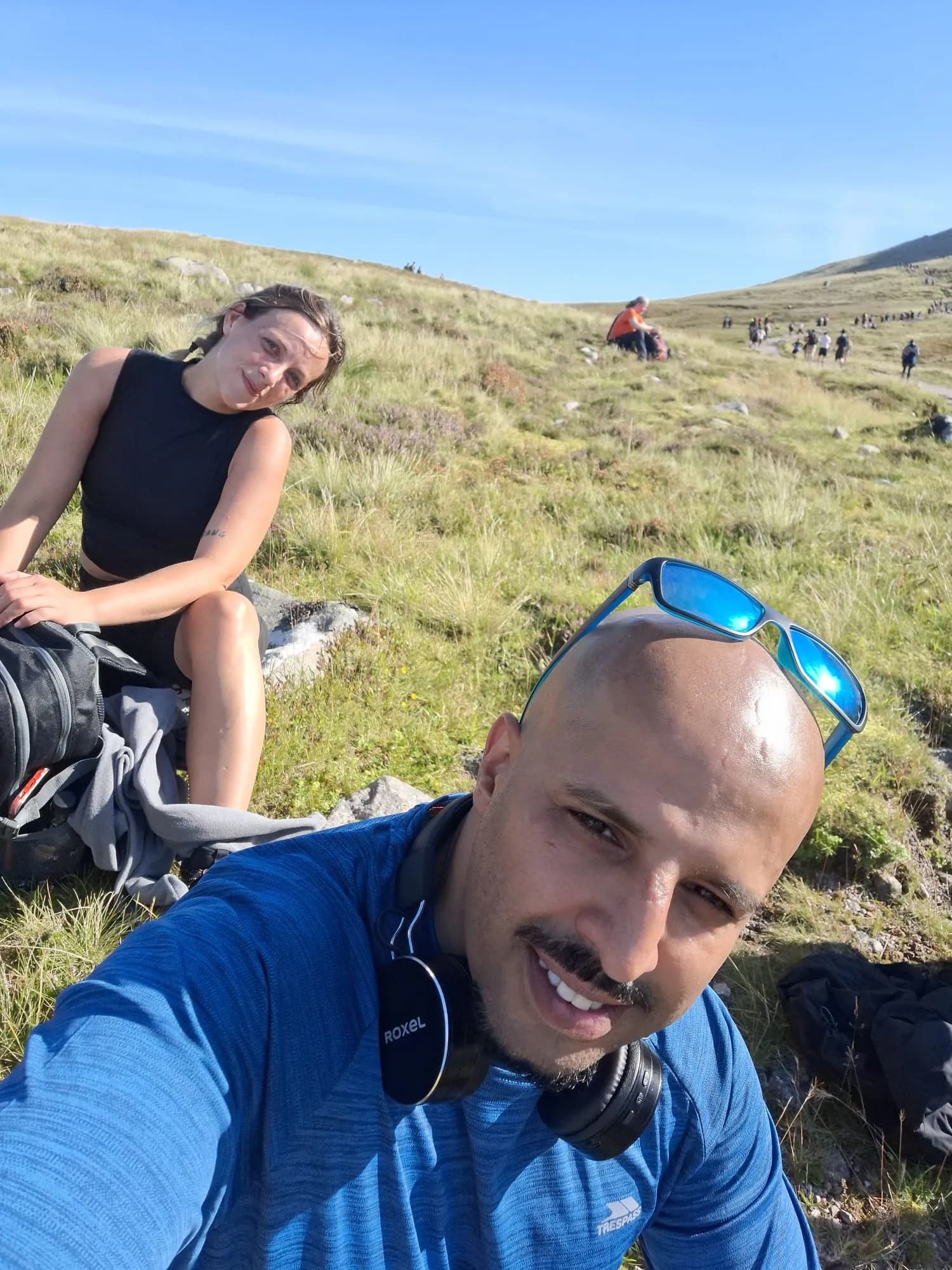 Hike2Heal on Ben Nevis, 2025 — a moment from the climb