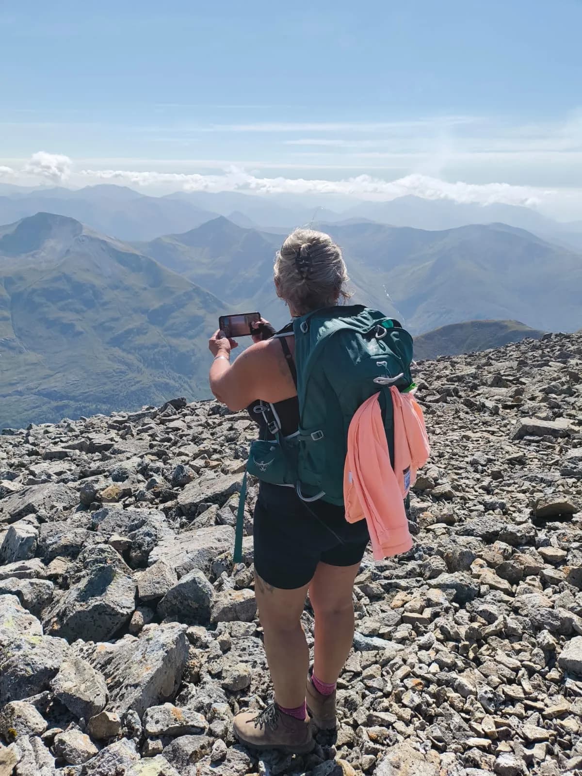 Hike2Heal on Ben Nevis, 2025 — a moment from the climb