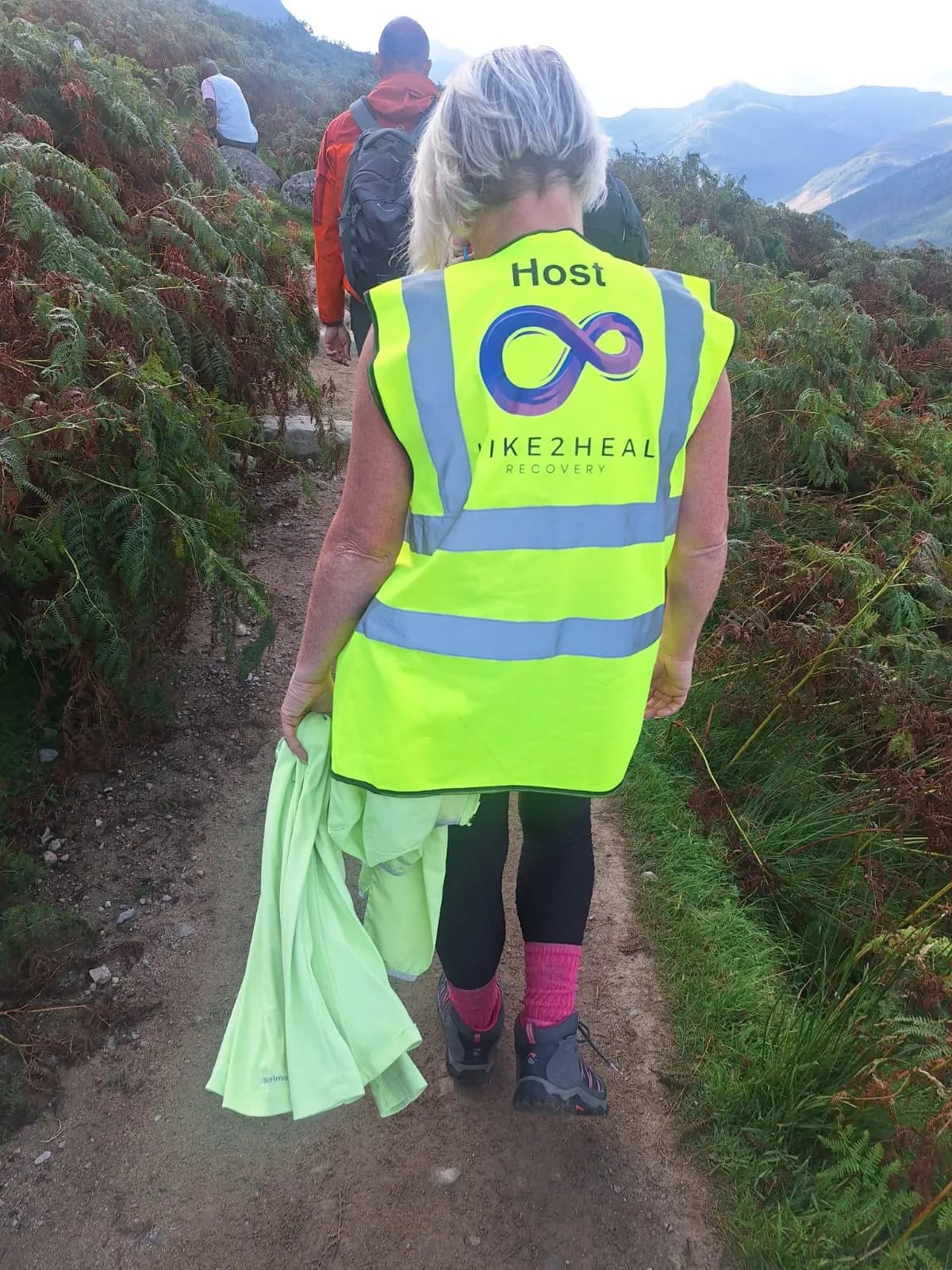 Hike2Heal on Ben Nevis, 2025 — a moment from the climb