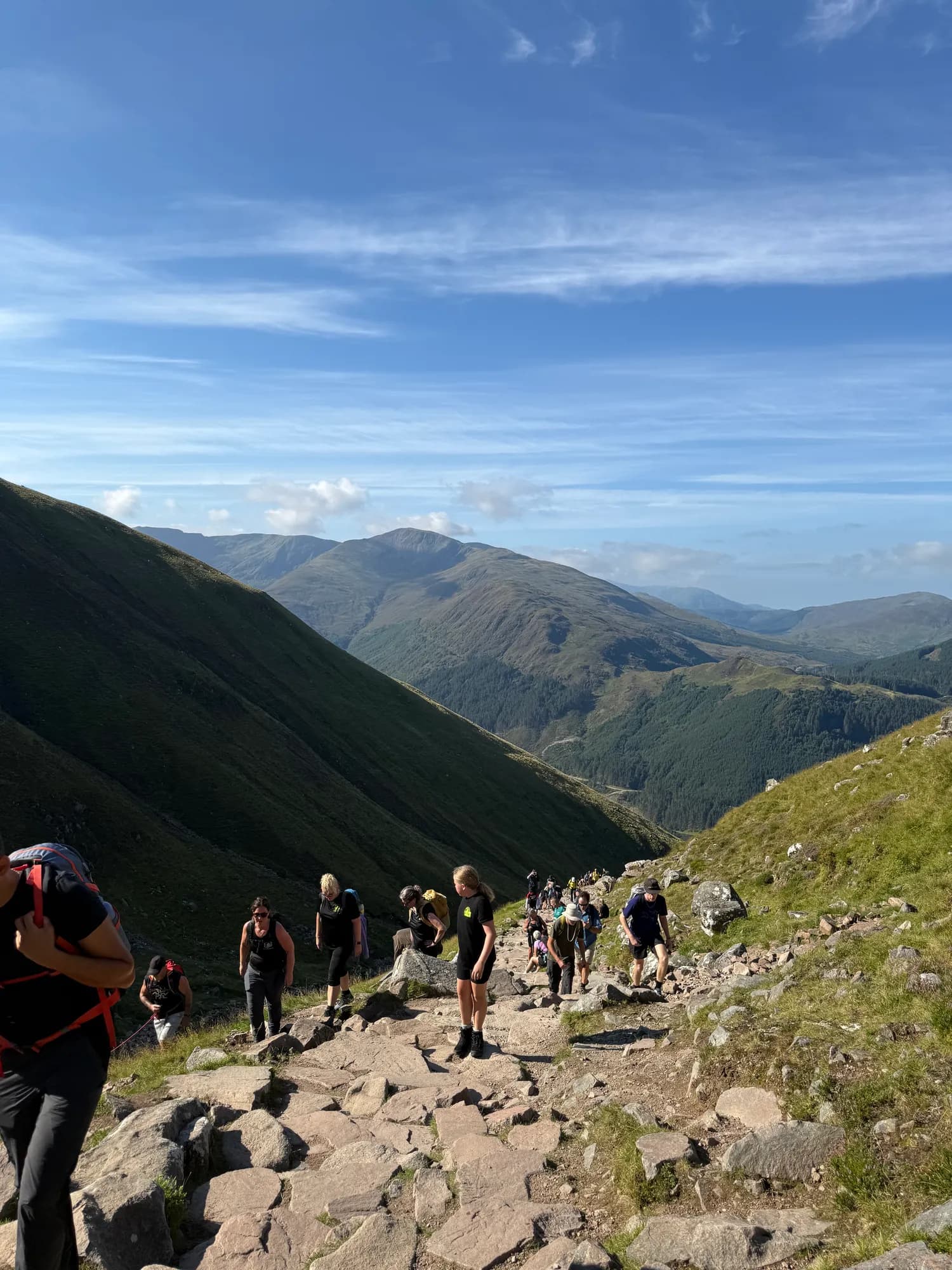 Hike2Heal on Ben Nevis, 2025 — a moment from the climb