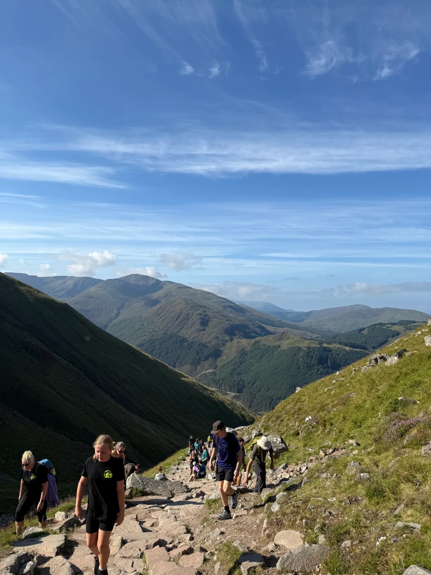 Hike2Heal on Ben Nevis, 2025 — a moment from the climb