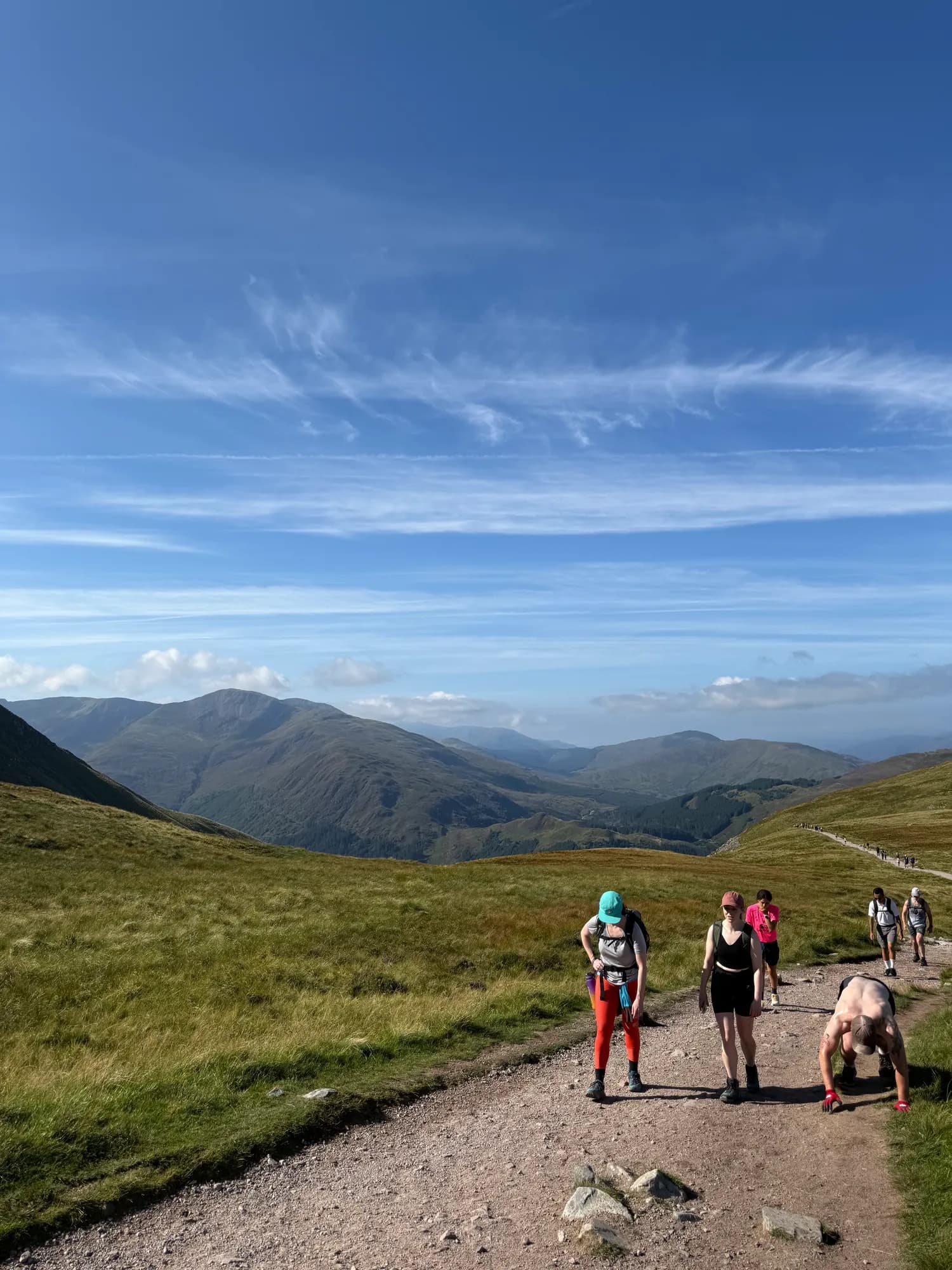 Hike2Heal on Ben Nevis, 2025 — a moment from the climb