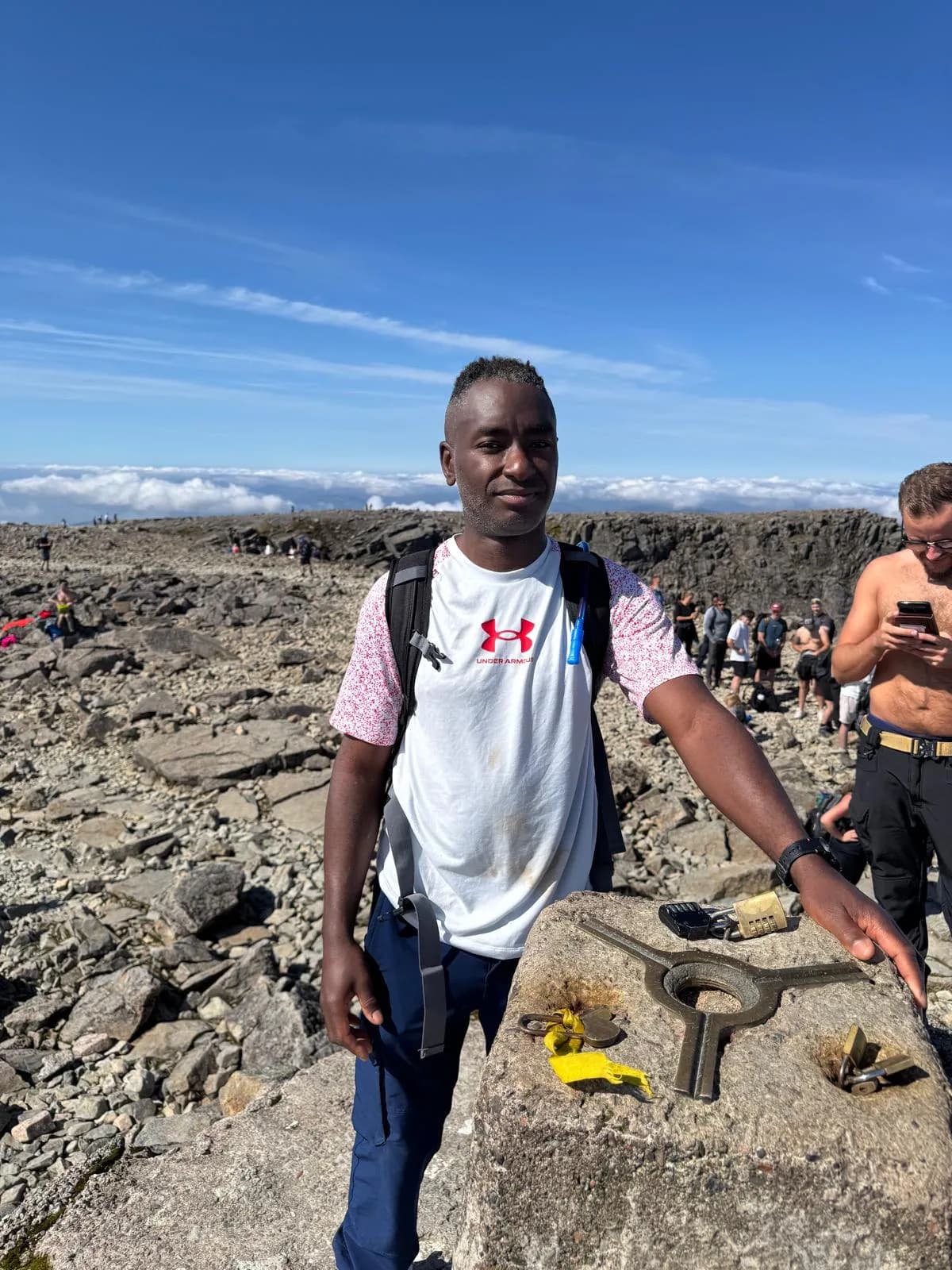 Hike2Heal on Ben Nevis, 2025 — a moment from the climb