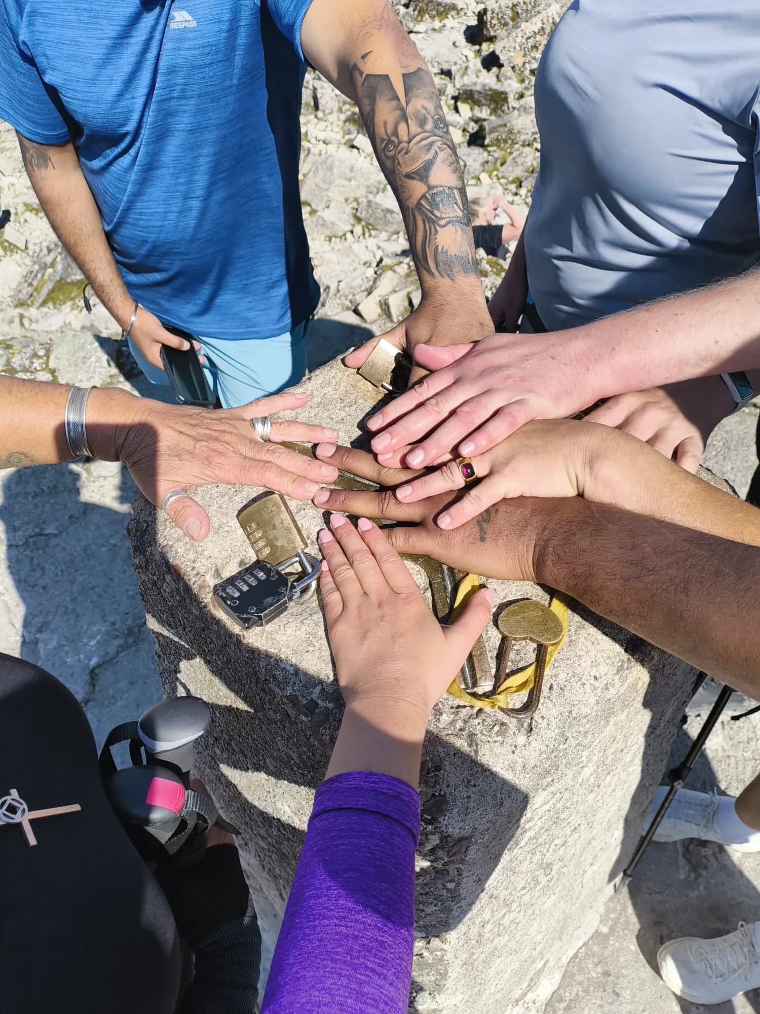 Hike2Heal on Ben Nevis, 2025 — a moment from the climb