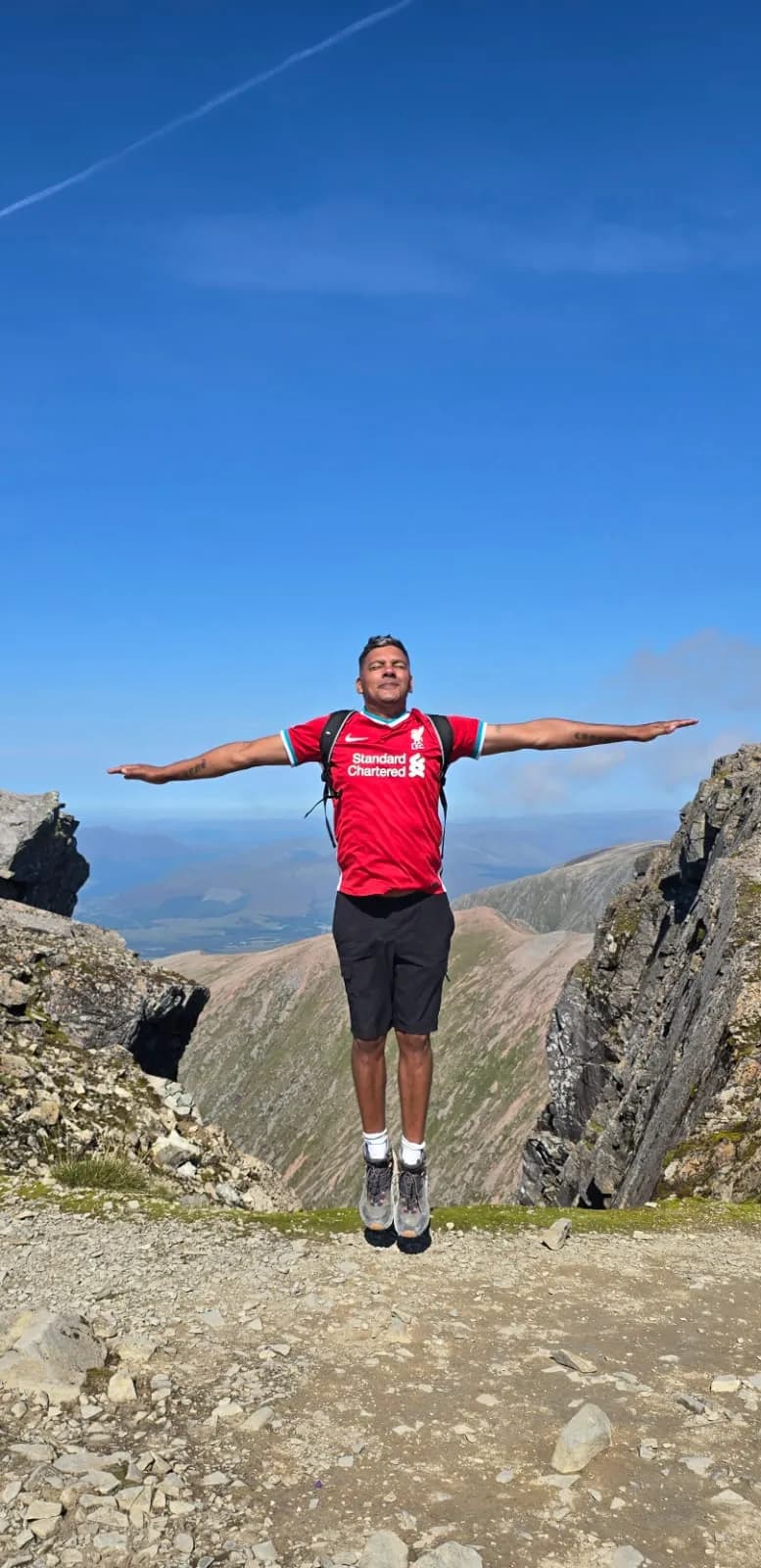 Hike2Heal on Ben Nevis, 2025 — a moment from the climb