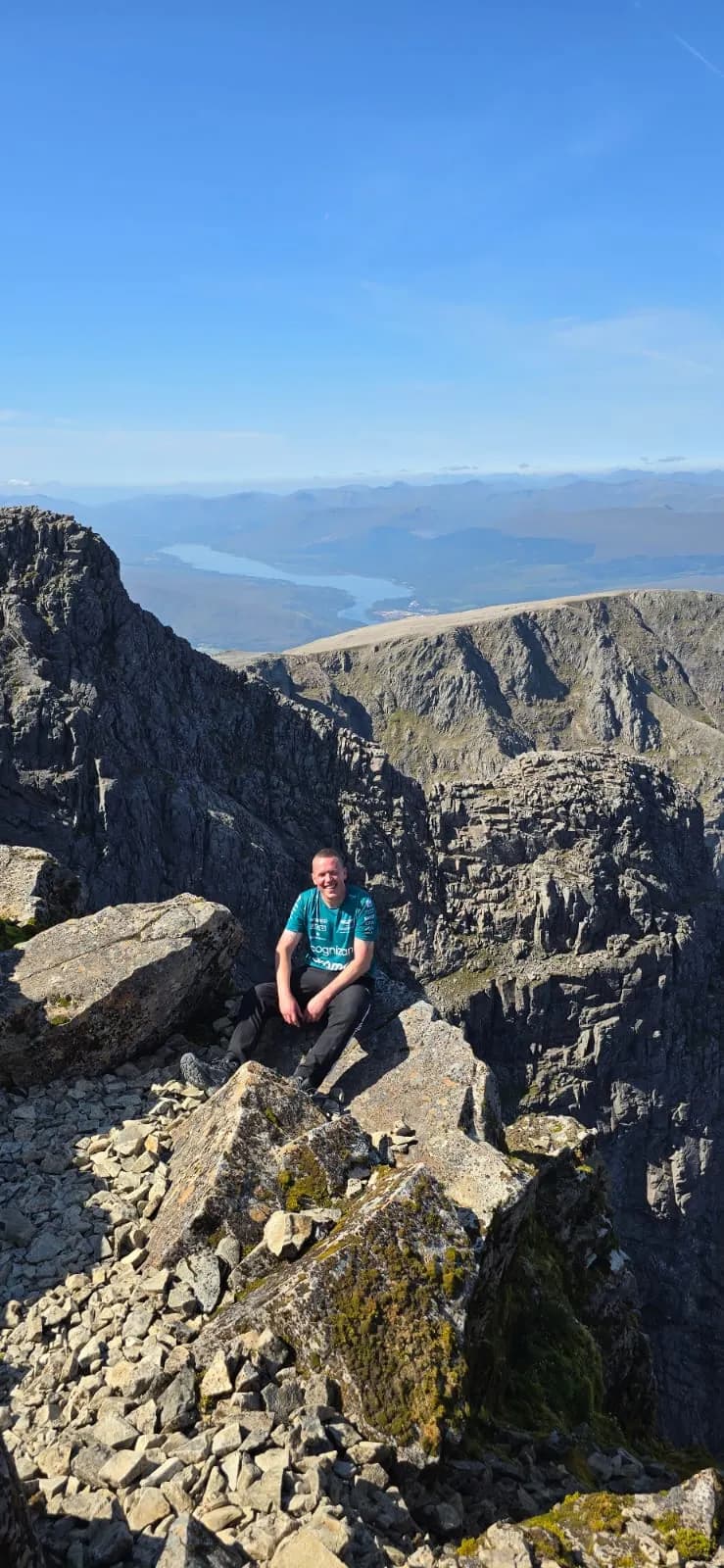 Hike2Heal on Ben Nevis, 2025 — a moment from the climb