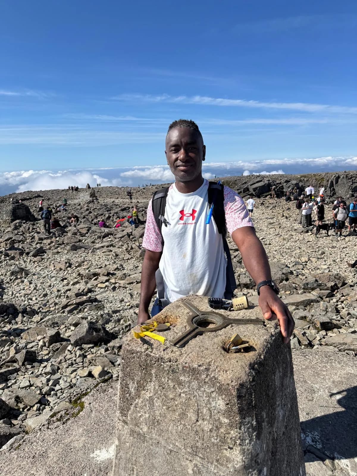 Hike2Heal on Ben Nevis, 2025 — a moment from the climb