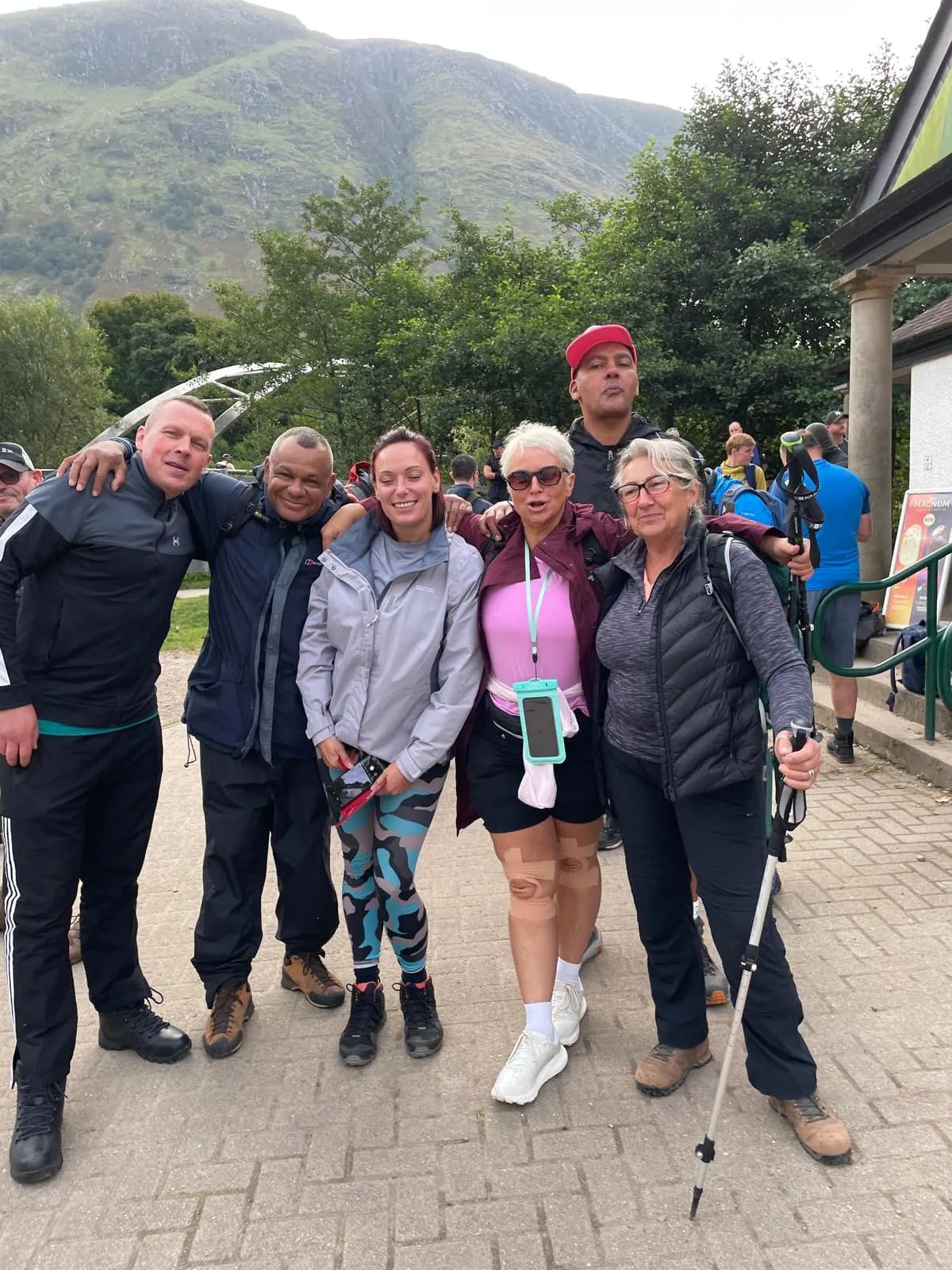 Hike2Heal on Ben Nevis, 2025 — a moment from the climb