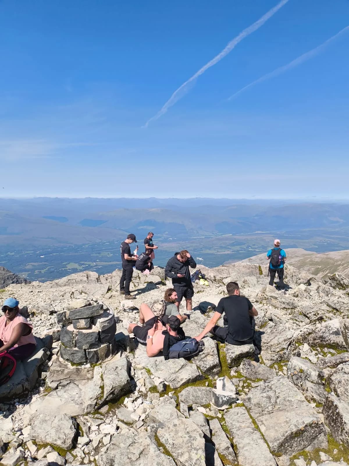 Hike2Heal on Ben Nevis, 2025 — a moment from the climb