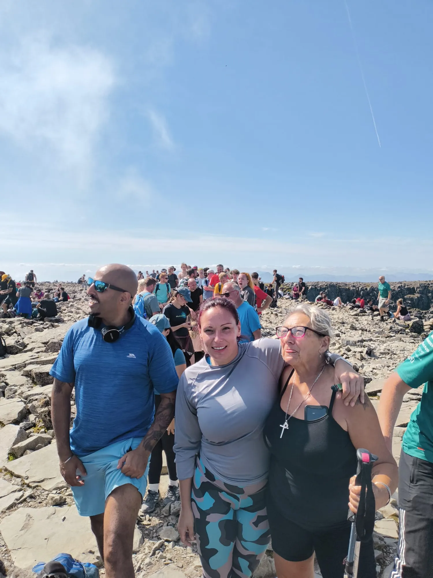 Hike2Heal on Ben Nevis, 2025 — a moment from the climb