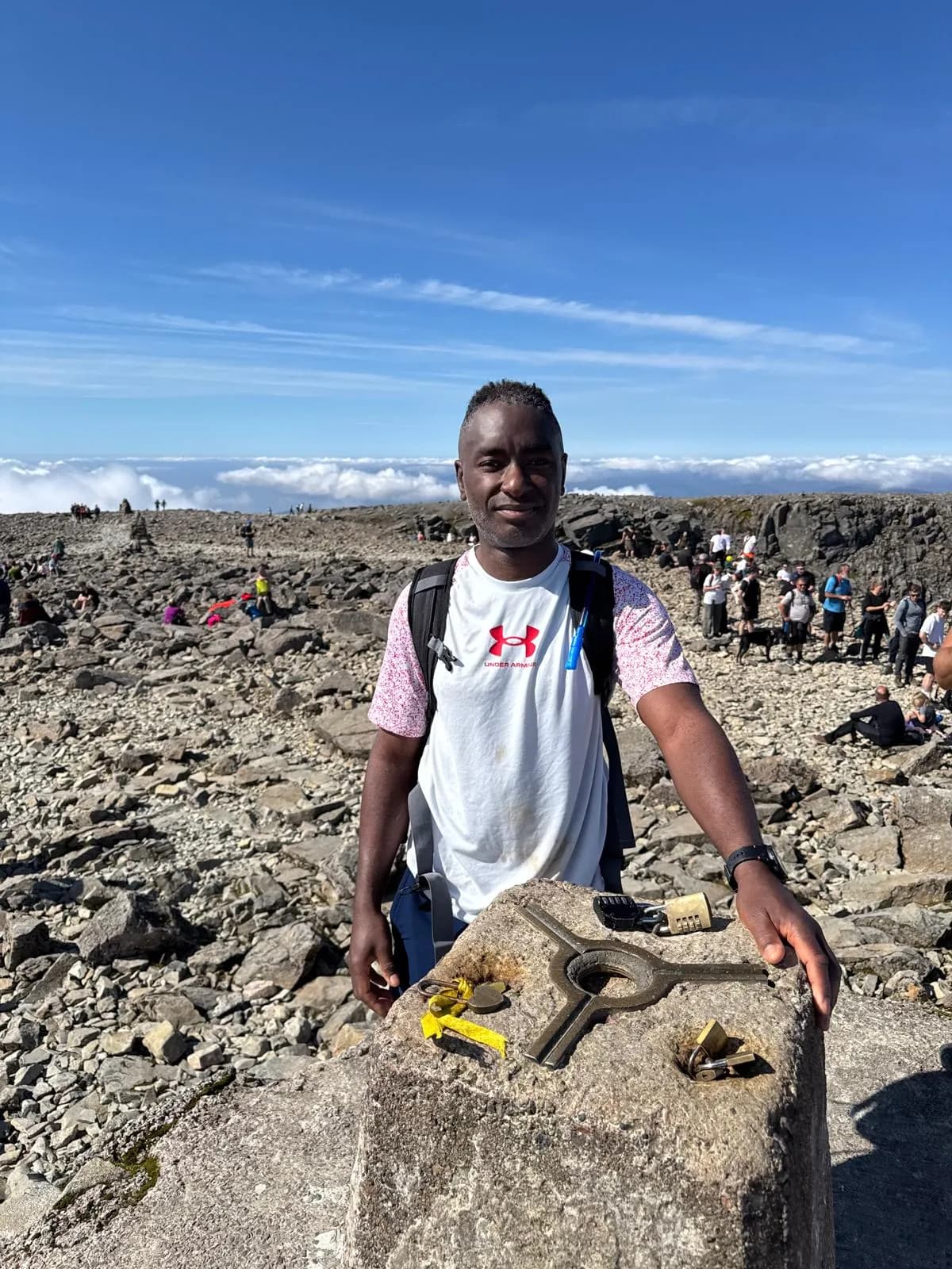 Hike2Heal on Ben Nevis, 2025 — a moment from the climb