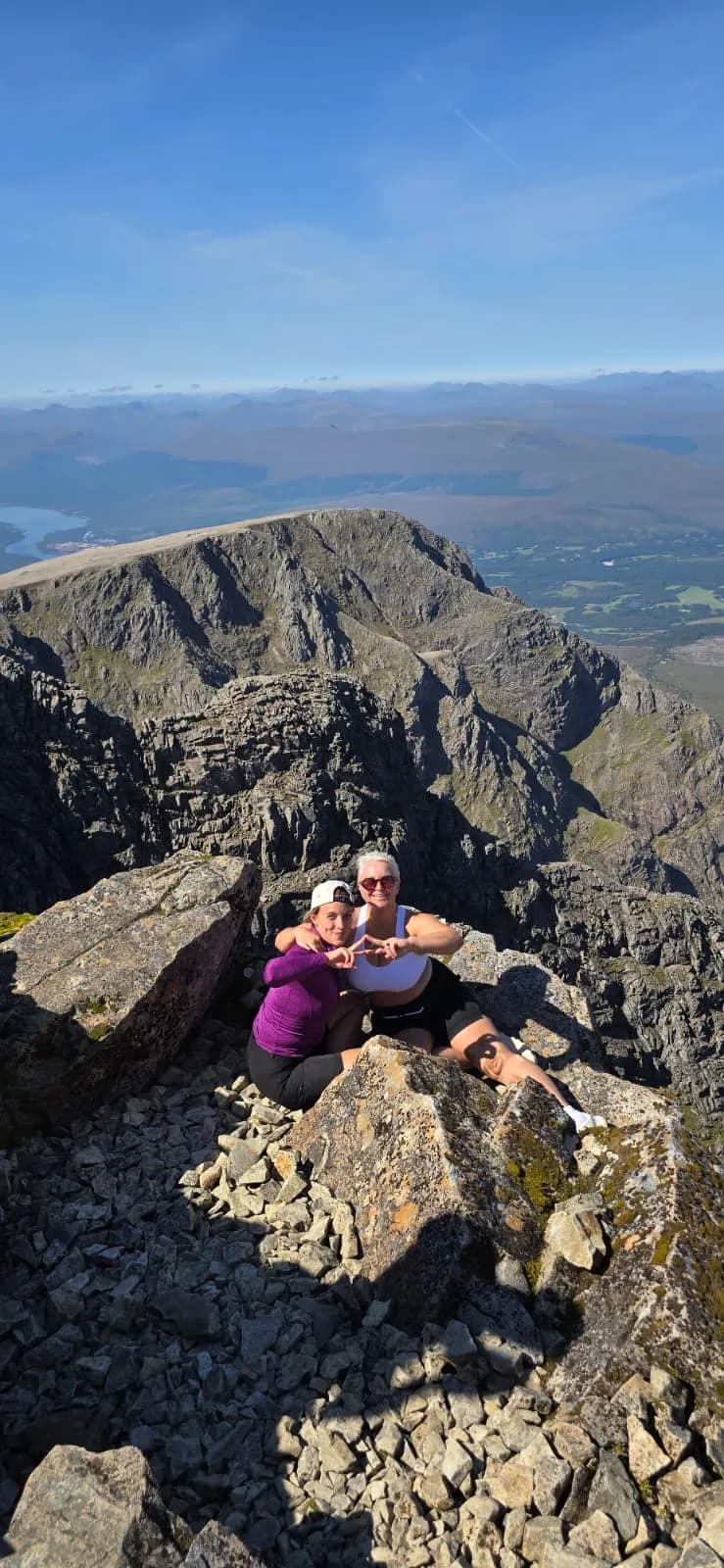 Hike2Heal on Ben Nevis, 2025 — a moment from the climb
