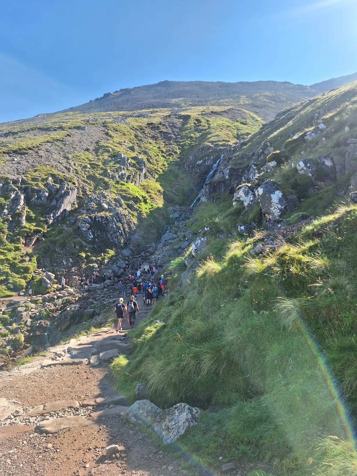 Hike2Heal on Ben Nevis, 2025 — a moment from the climb