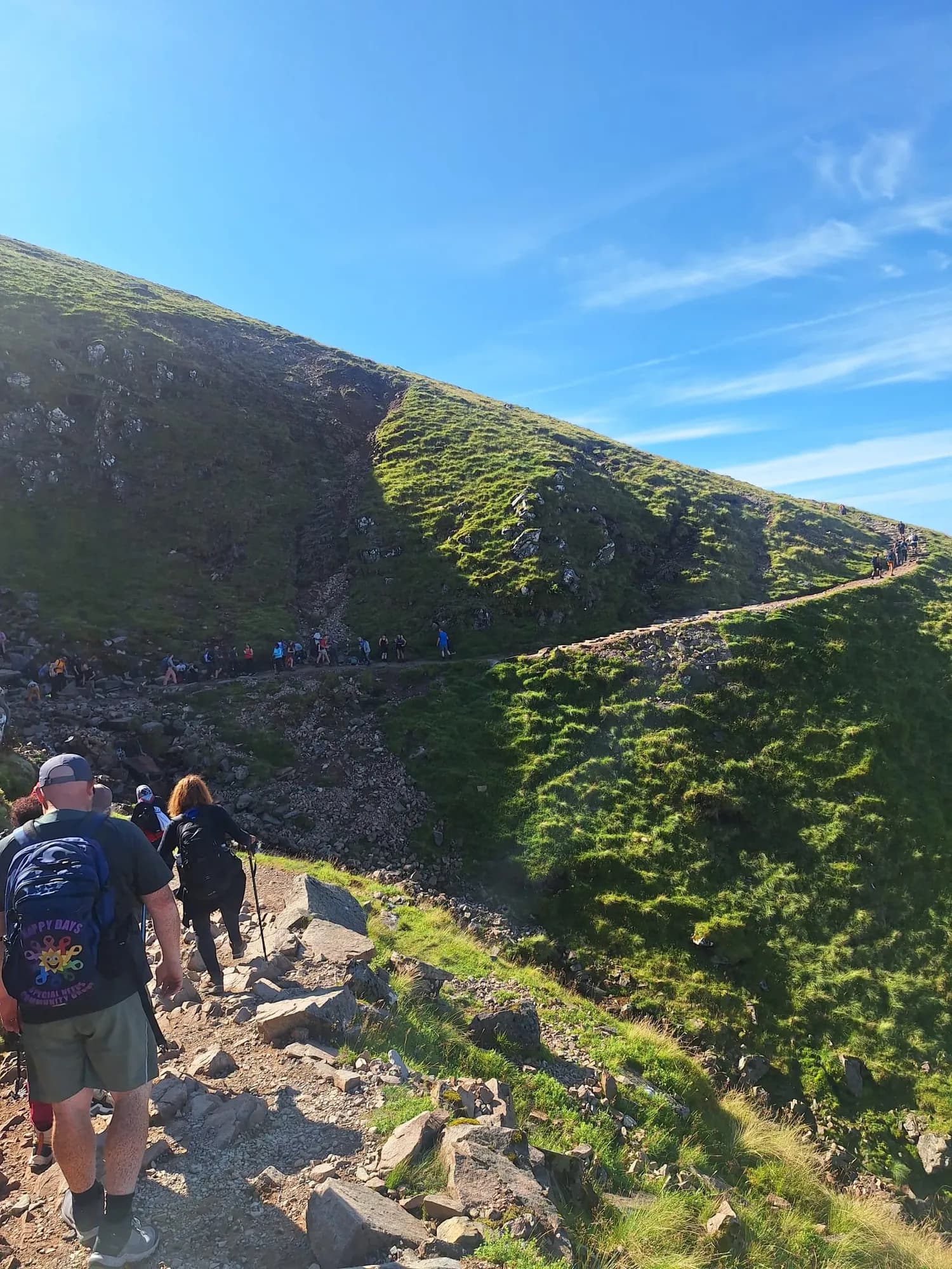 Hike2Heal on Ben Nevis, 2025 — a moment from the climb