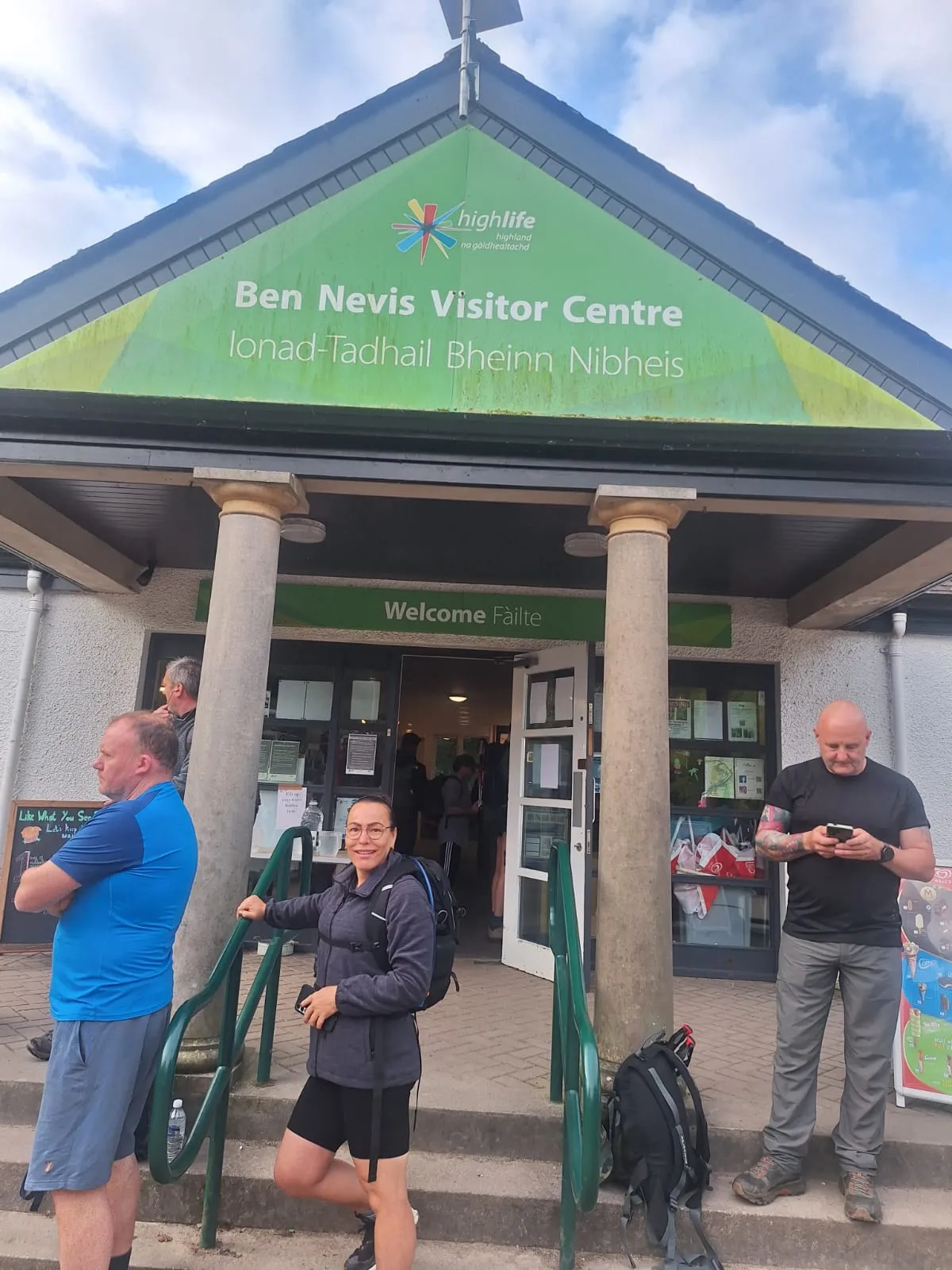 Hike2Heal on Ben Nevis, 2025 — a moment from the climb