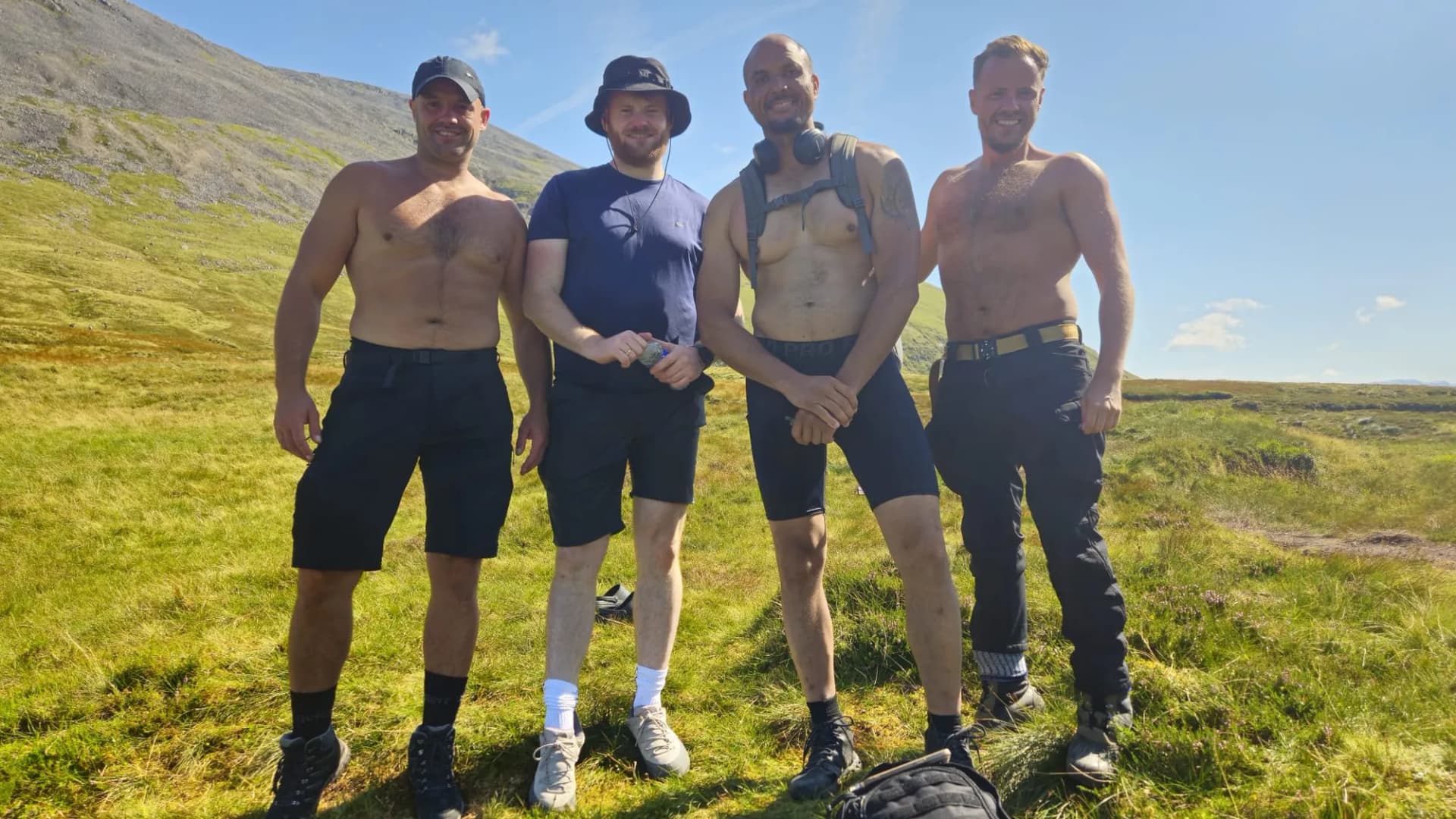 Hike2Heal on Ben Nevis, 2025 — a moment from the climb