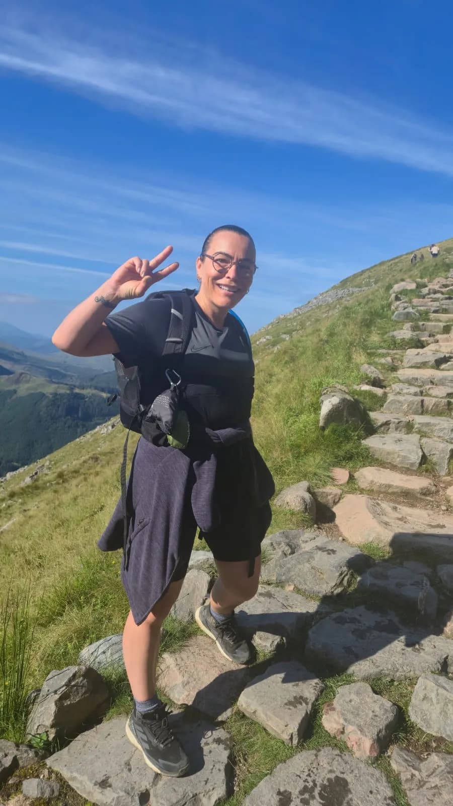 Hike2Heal on Ben Nevis, 2025 — a moment from the climb