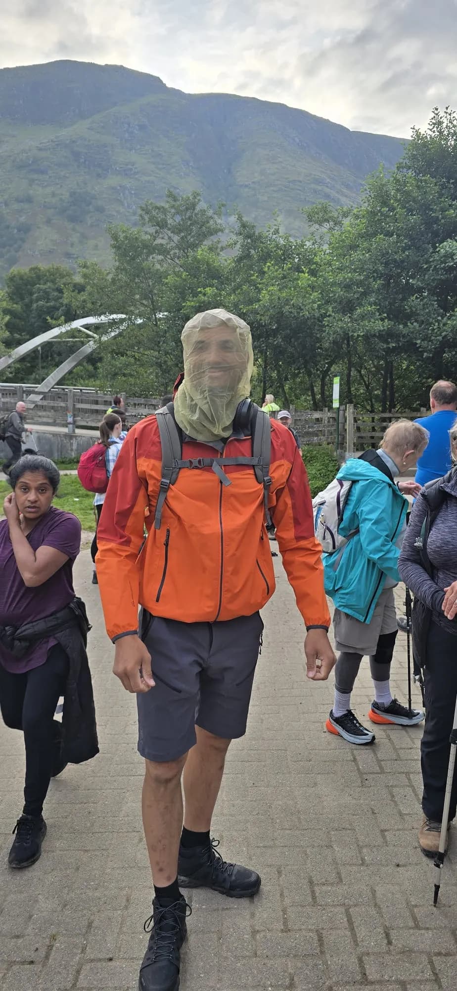 Hike2Heal on Ben Nevis, 2025 — a moment from the climb