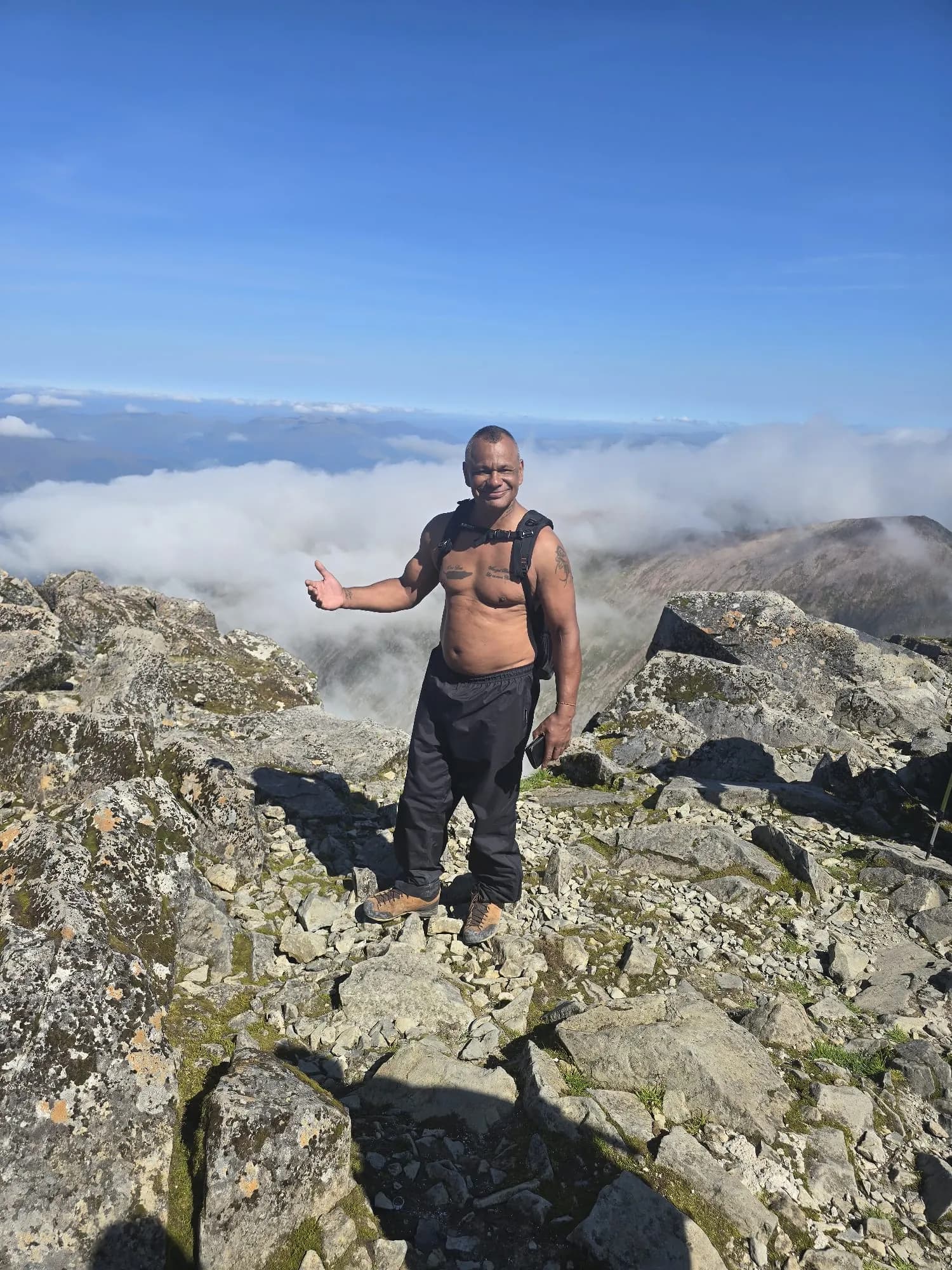 Hike2Heal on Ben Nevis, 2025 — a moment from the climb