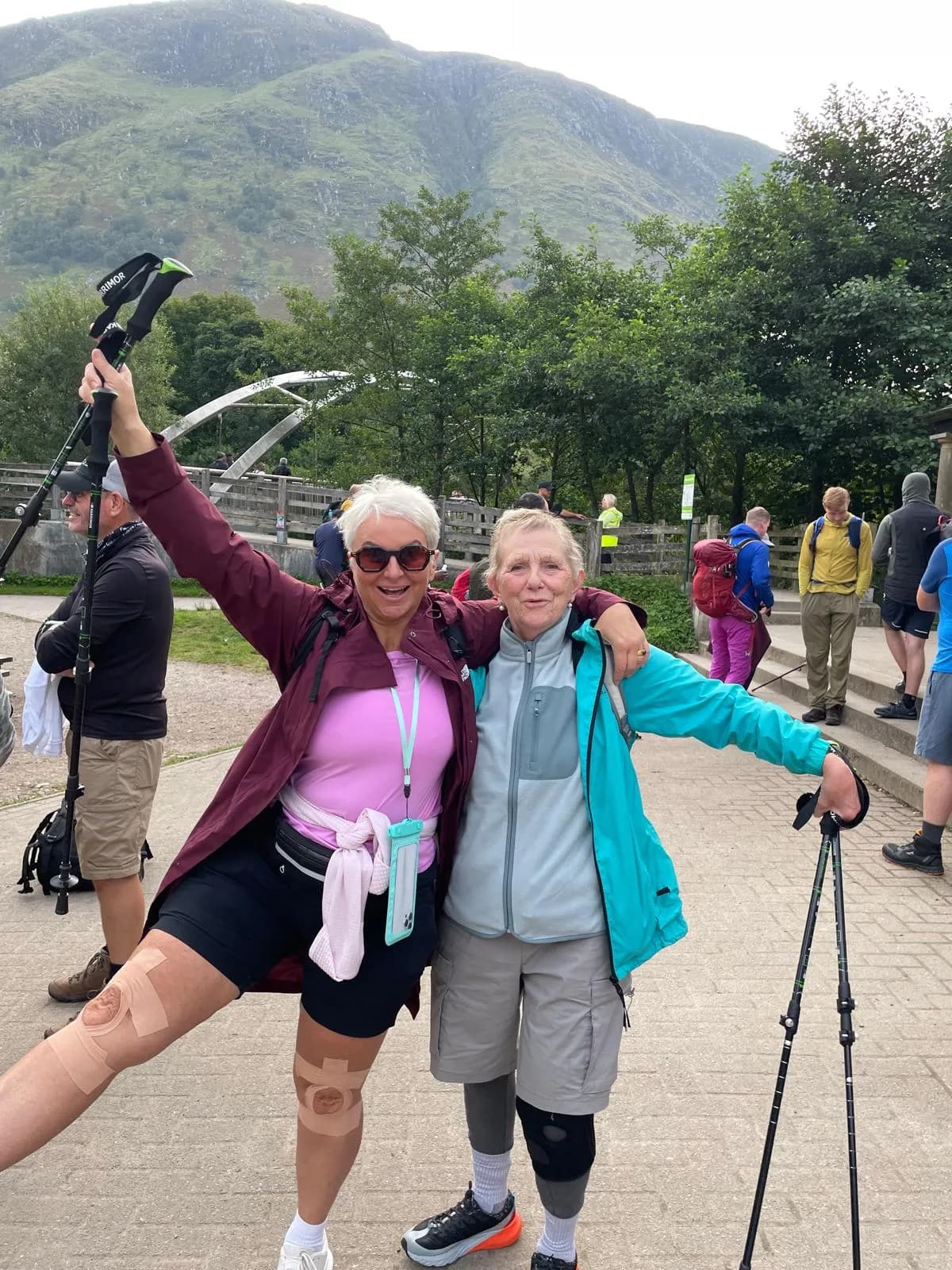 Hike2Heal on Ben Nevis, 2025 — a moment from the climb