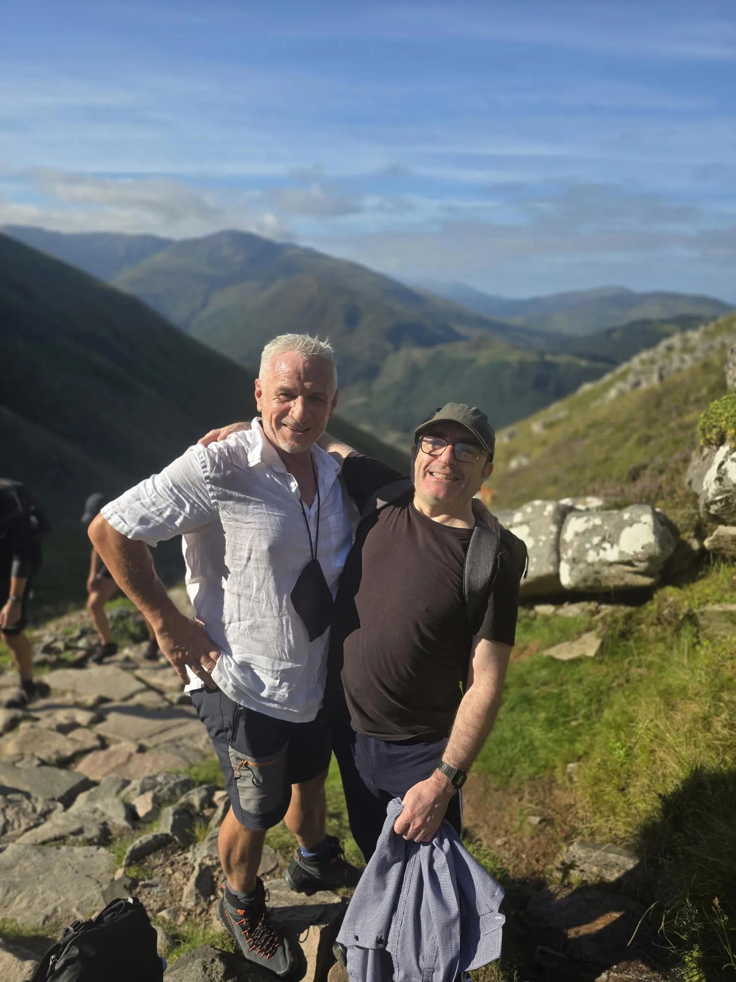Hike2Heal on Ben Nevis, 2025 — a moment from the climb