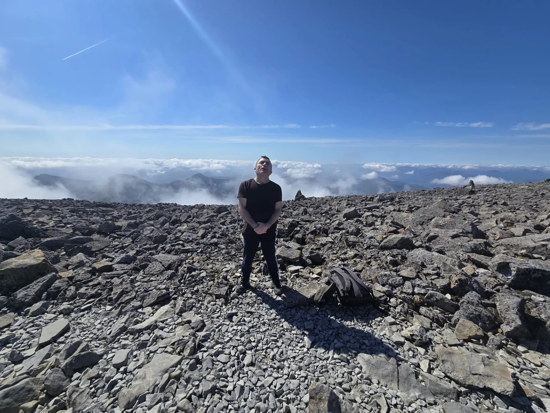 Hike2Heal on Ben Nevis, 2025 — a moment from the climb