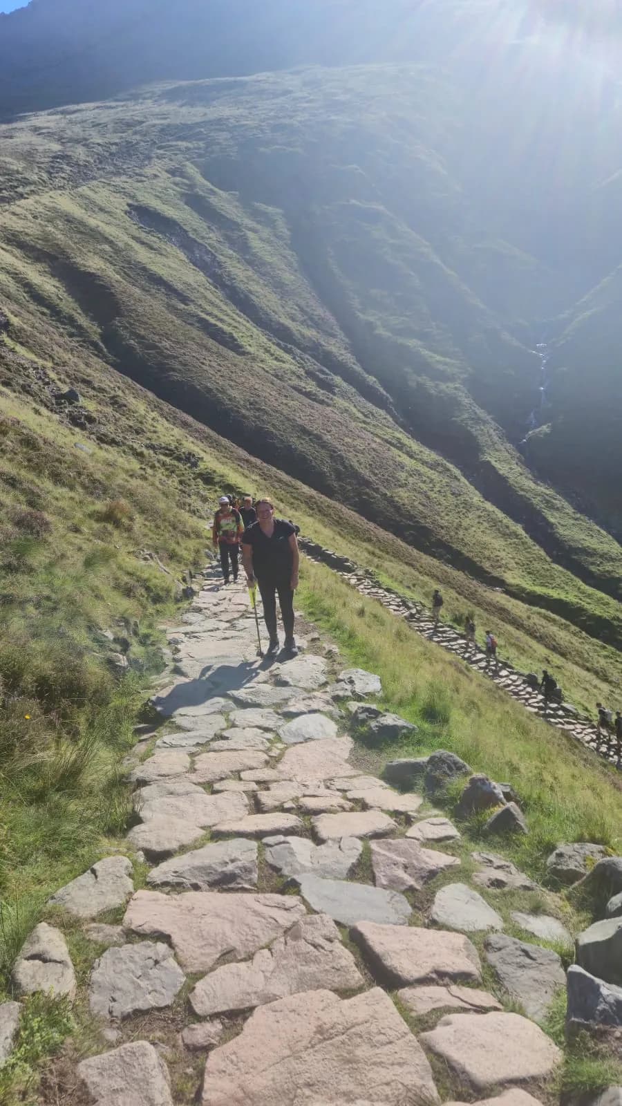 Hike2Heal on Ben Nevis, 2025 — a moment from the climb