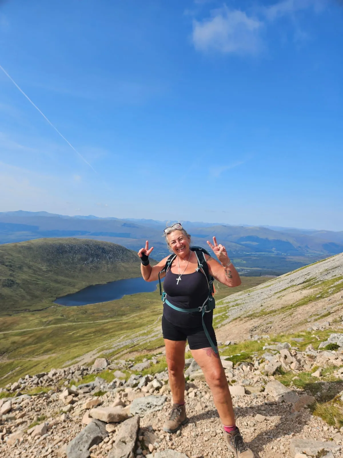 Hike2Heal on Ben Nevis, 2025 — a moment from the climb