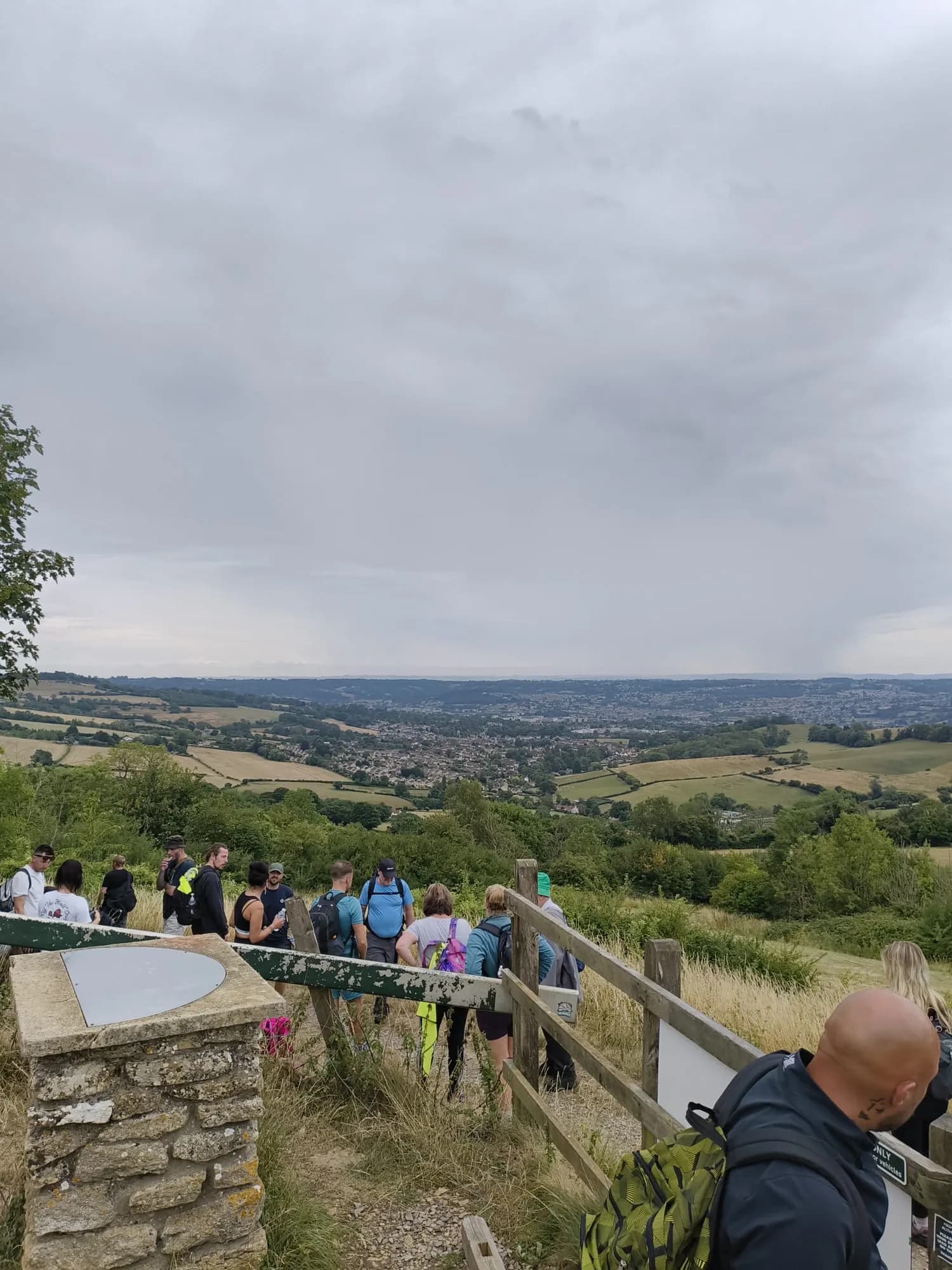A moment from a Hike2Heal walk
