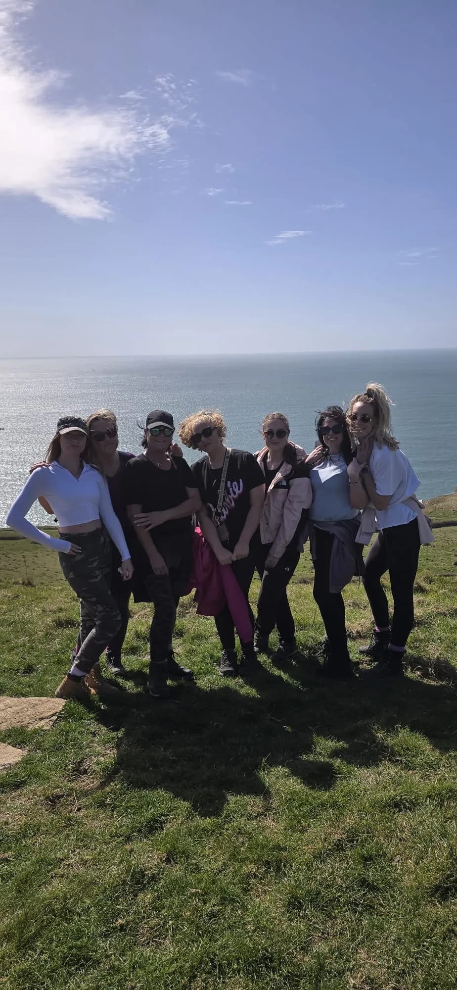 A moment from a Hike2Heal walk