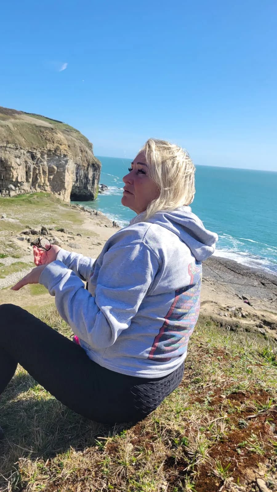 A moment from a Hike2Heal walk