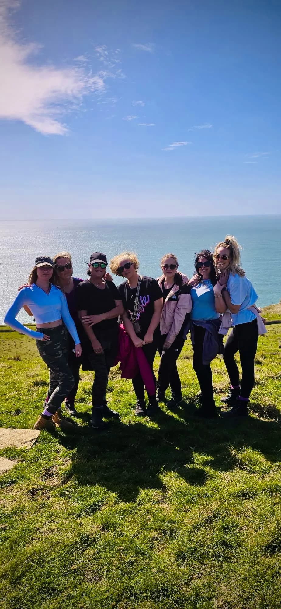 A moment from a Hike2Heal walk