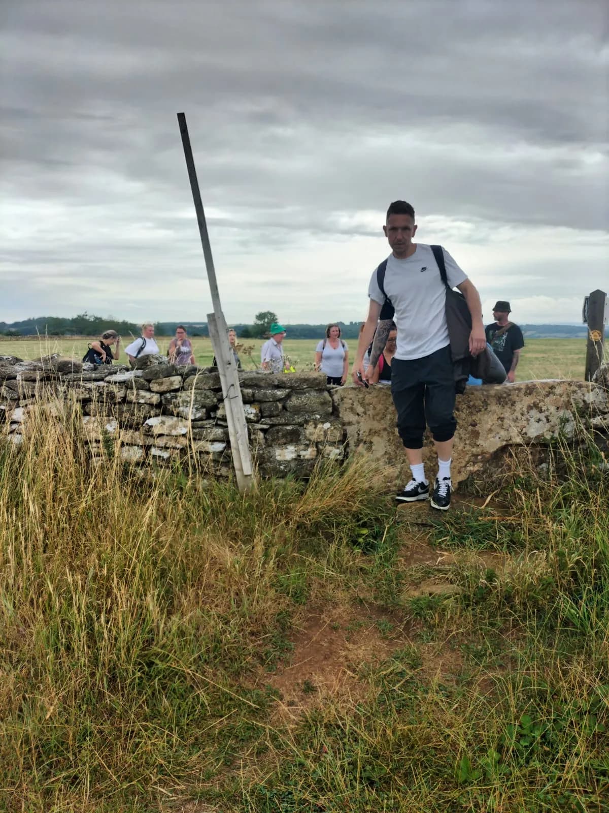 A moment from a Hike2Heal walk